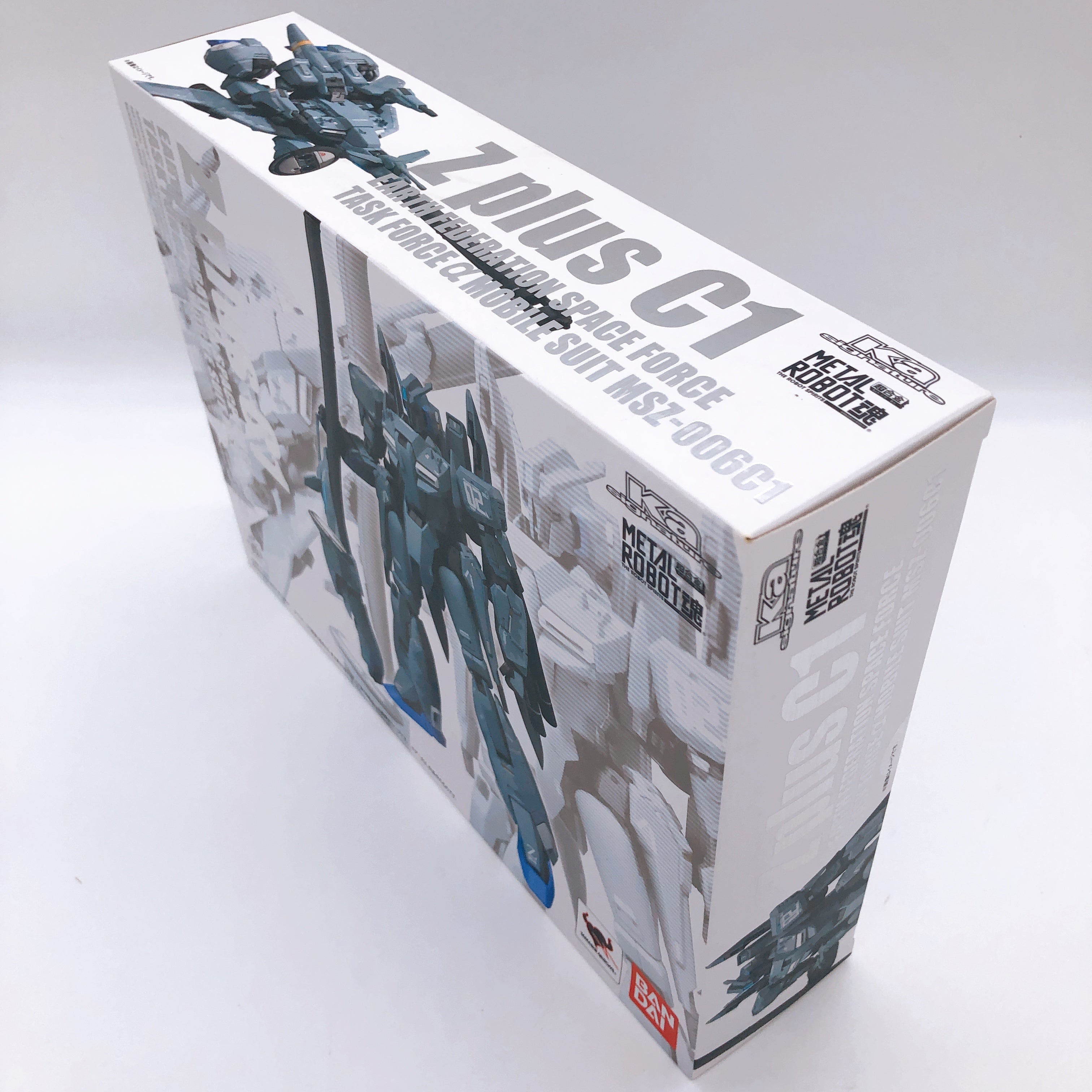 Metal Robot Spirits Ka signature SIDE MS Zeta Plus C1 Action Figure Bandai NEW