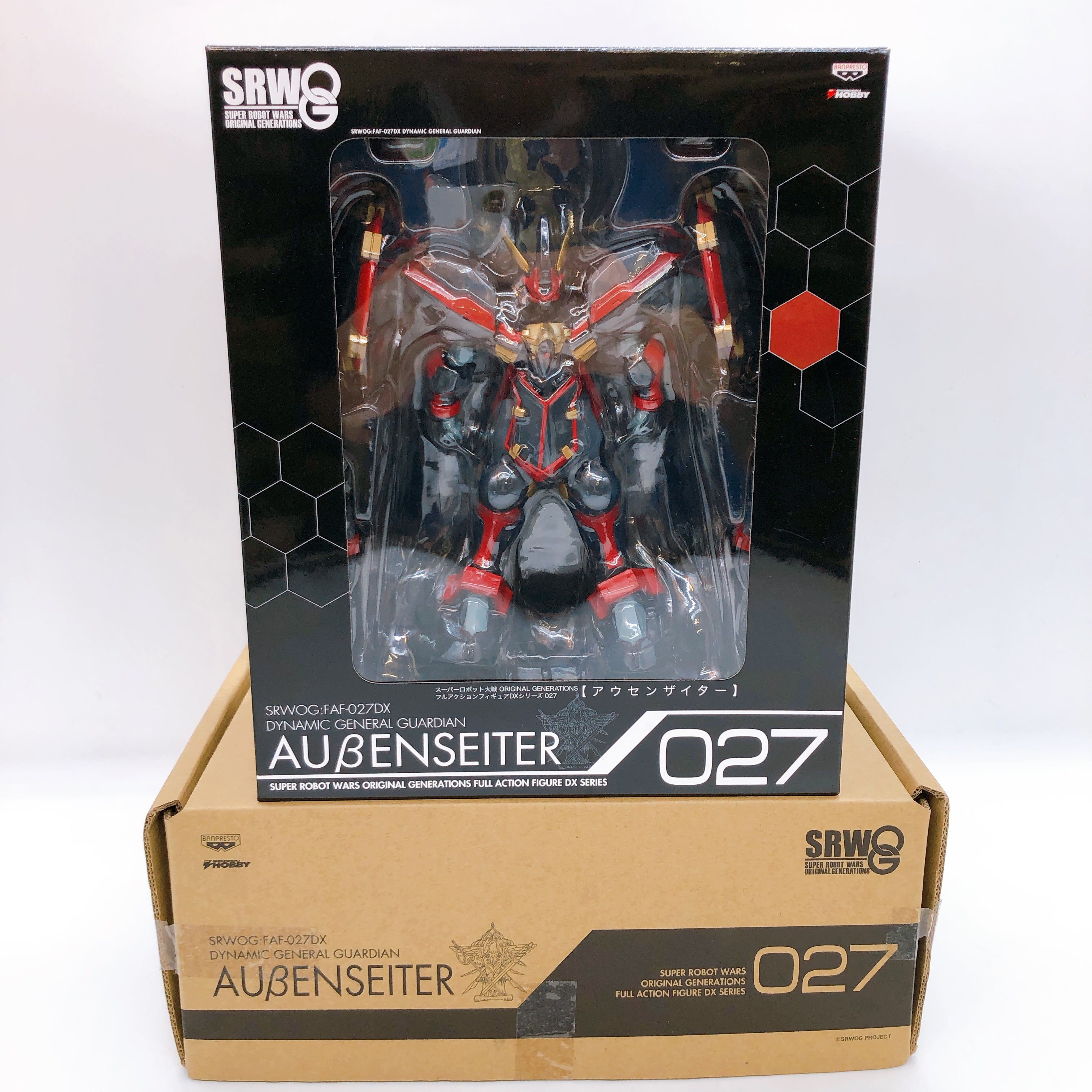 Super Robot Wars OG FAF-027DX Aussenseiter Full Action DX Series Figure NEW