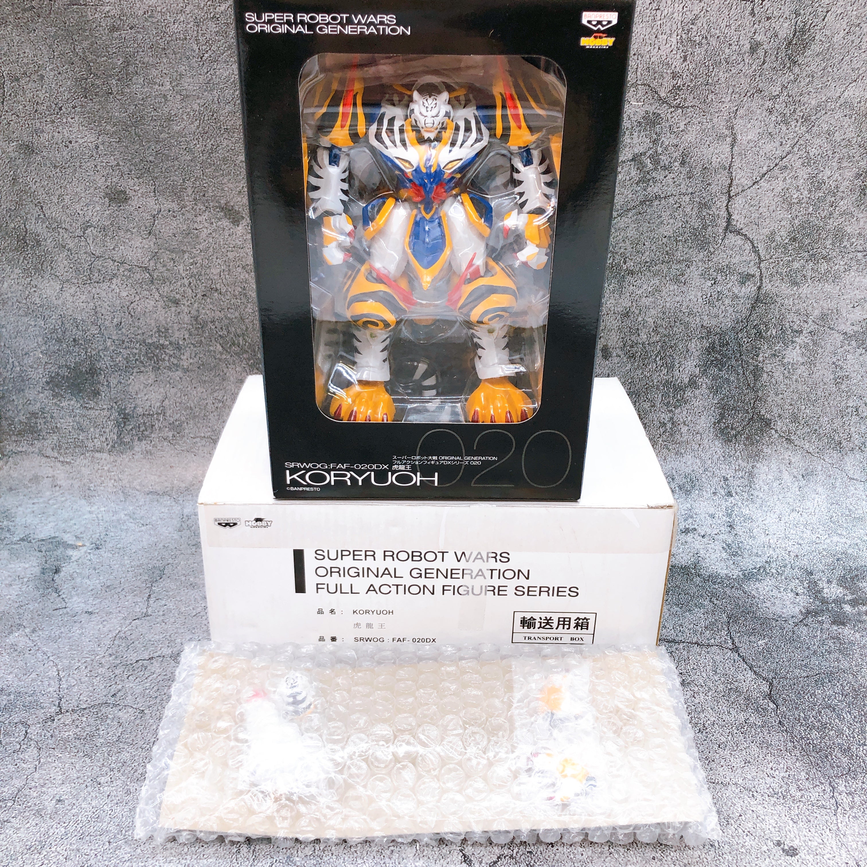 (w/Bonus) Super Robot Wars OG FAF-020DX Koryuoh Full Action Series Figure NEW