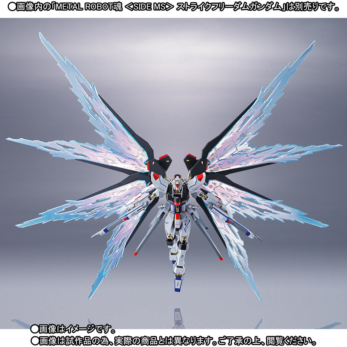 Metal Robot Spirits Wing of Light & Hi-Mat Full Burst Effect Set Gundam Japan