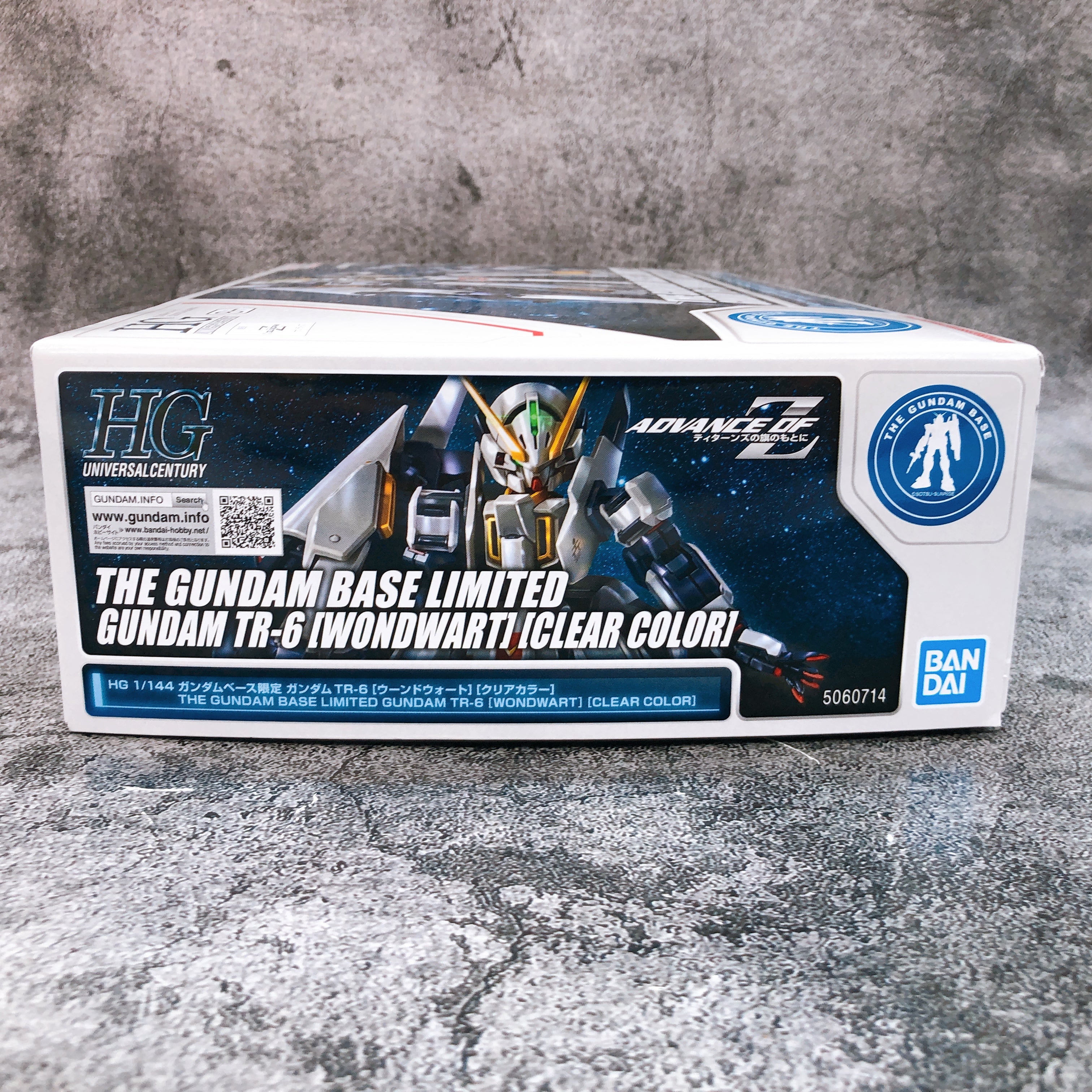 HG 1/144 Gundam TR-6 WOUNDWART Clear Color Limited Model Kit Bandai NEW FASTSHIP