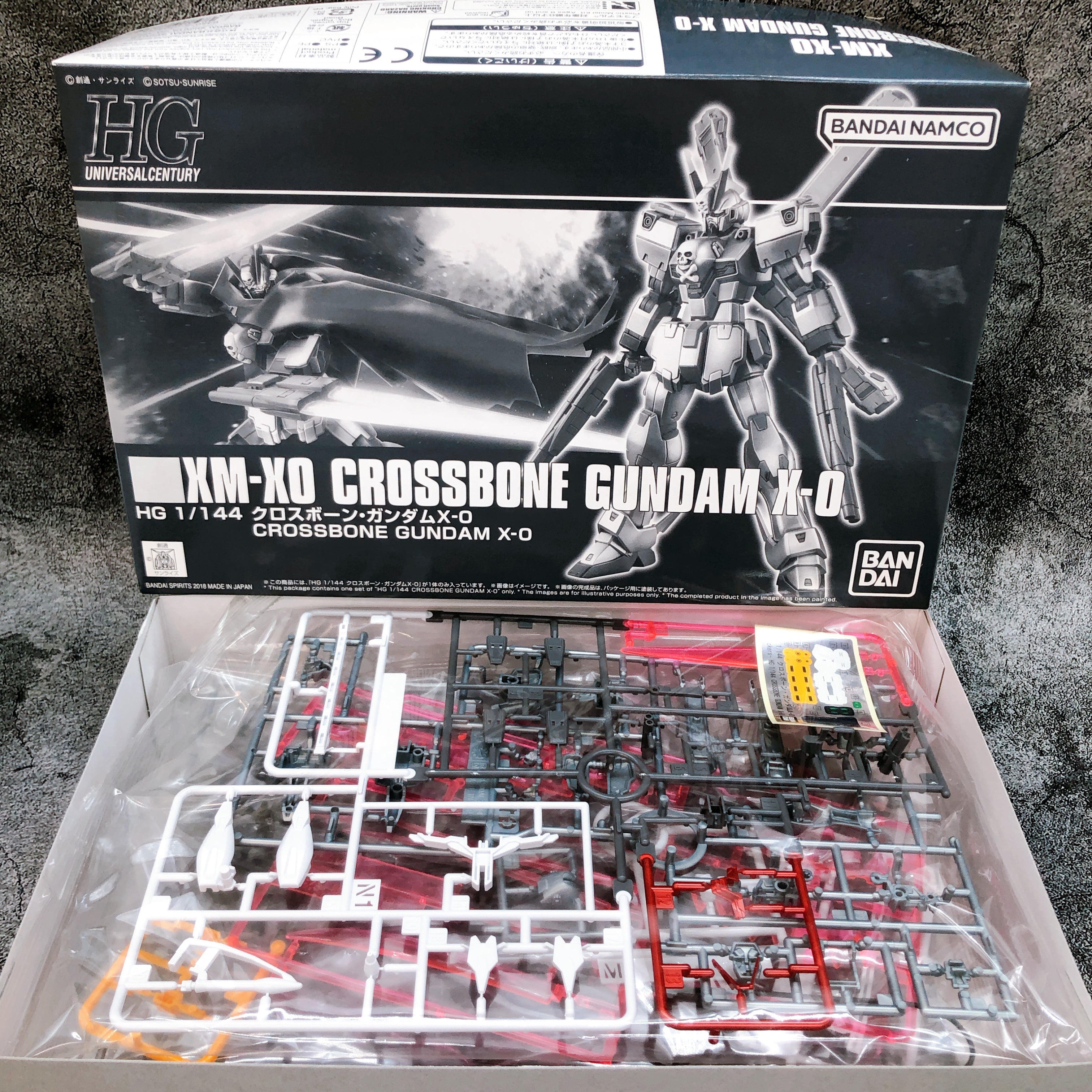 HGUC 1/144 Crossbone Gundam X-0 XM-X0 Model Kit Premium Bandai from Japan NEW