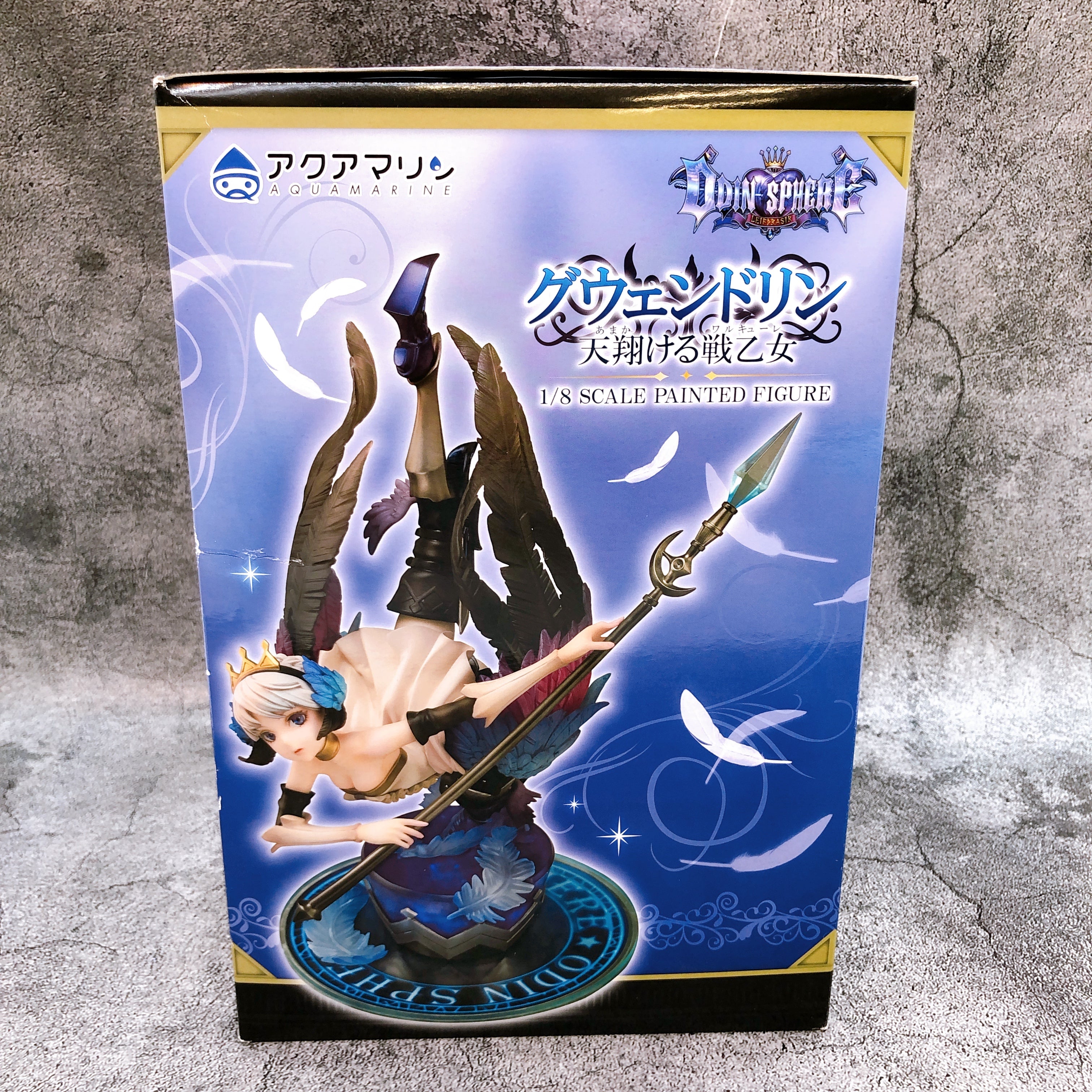 Odin Sphere Gwendolyn Valkyrie 1/8 Scale Figure Aquamarine Japan AUTHENTIC