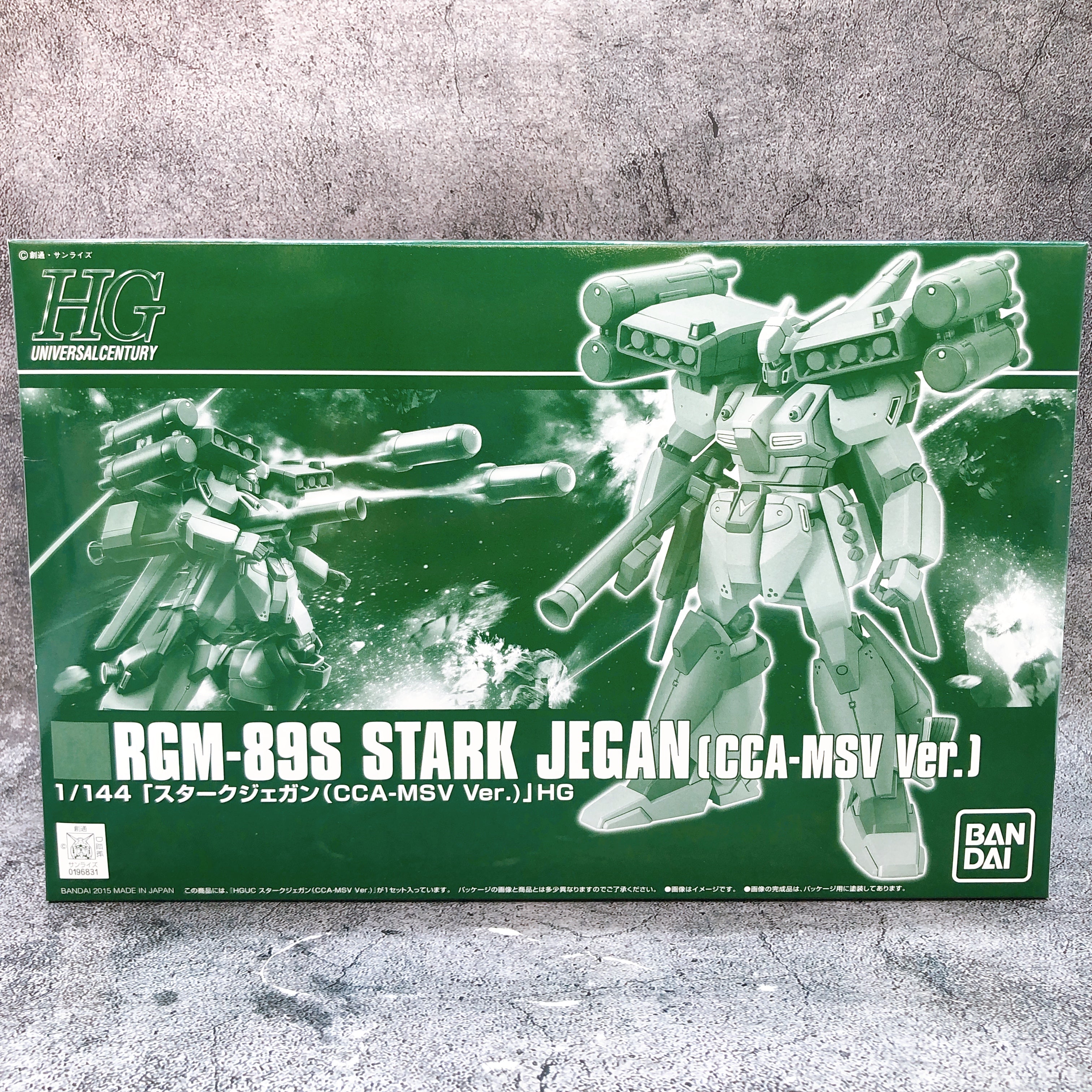HGUC 1/144 Stark Jegan CCA-MSV Ver RGM-89S Model Kit Premium Bandai Japan NEW