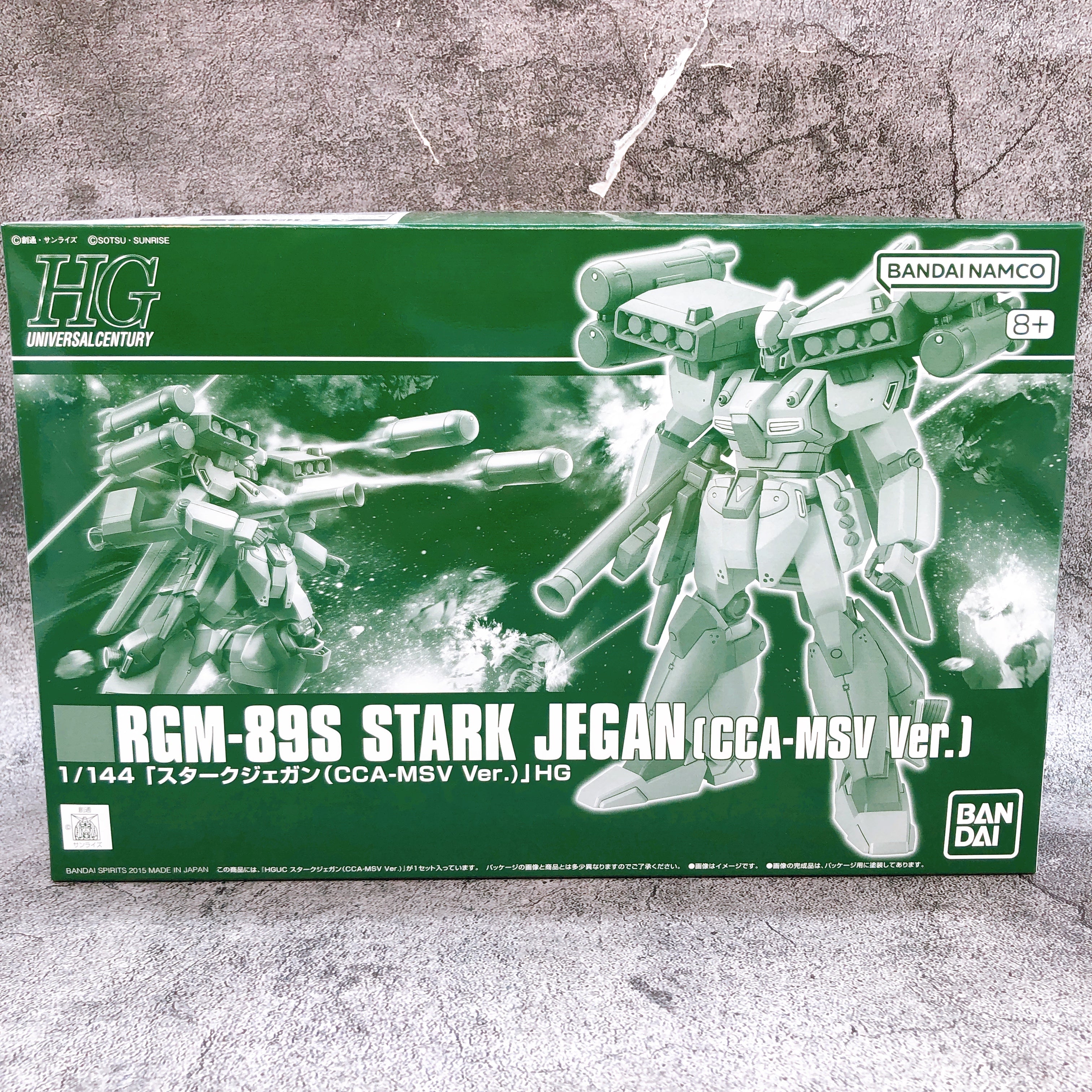 HGUC 1/144 Stark Jegan CCA-MSV Ver RGM-89S Model Kit Premium Bandai Japan NEW