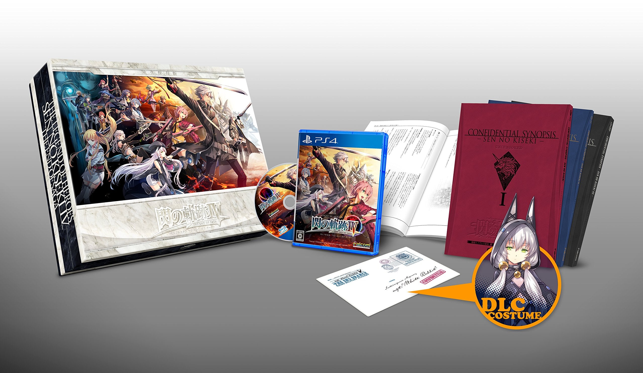 PS4 The Legend of Heroes Sen no Kiseki IV Limited Edition Japan Game Sealed NEW