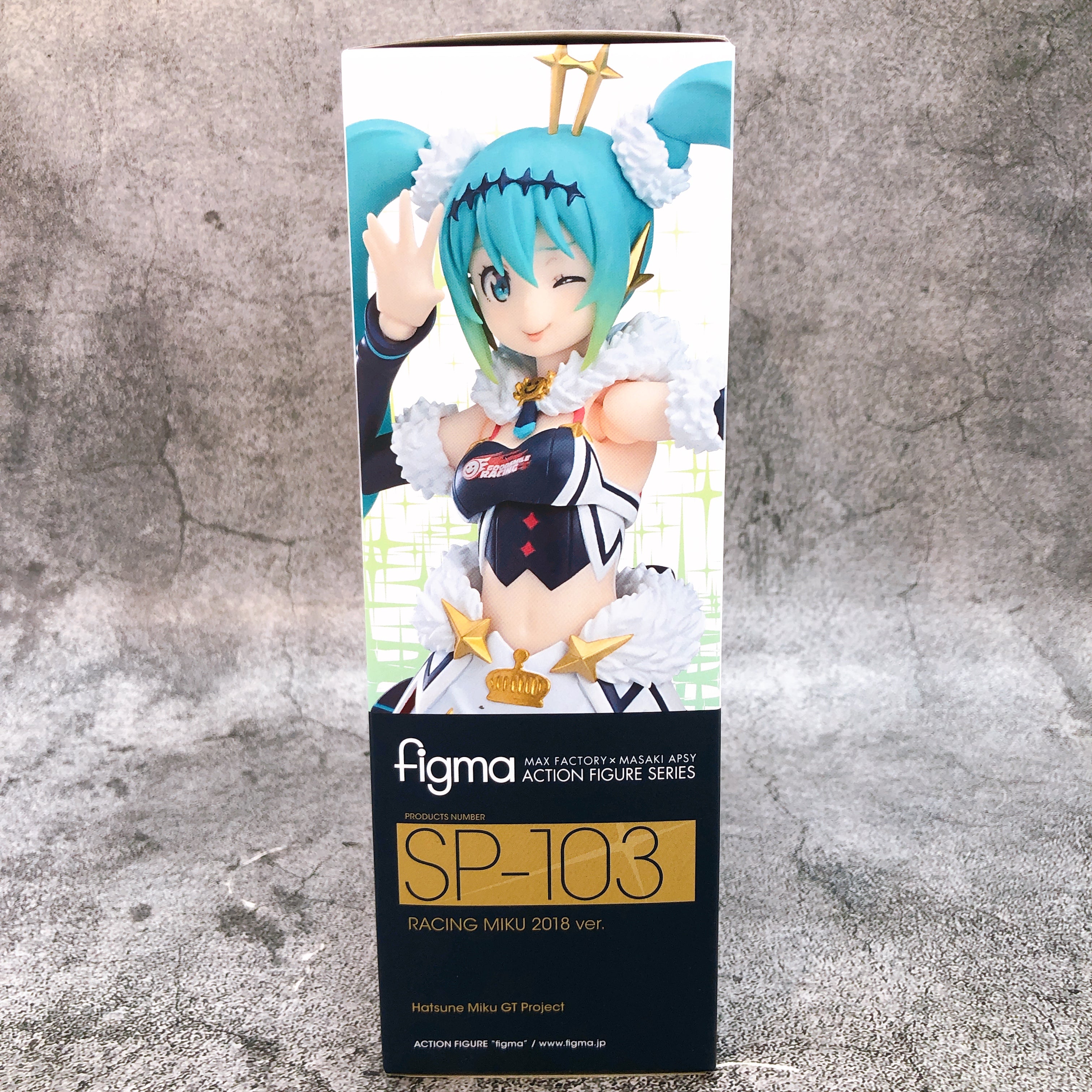 Hatsune Racing Miku 2018 ver. Figma SP-103 Max Factory Action Figure Japan New