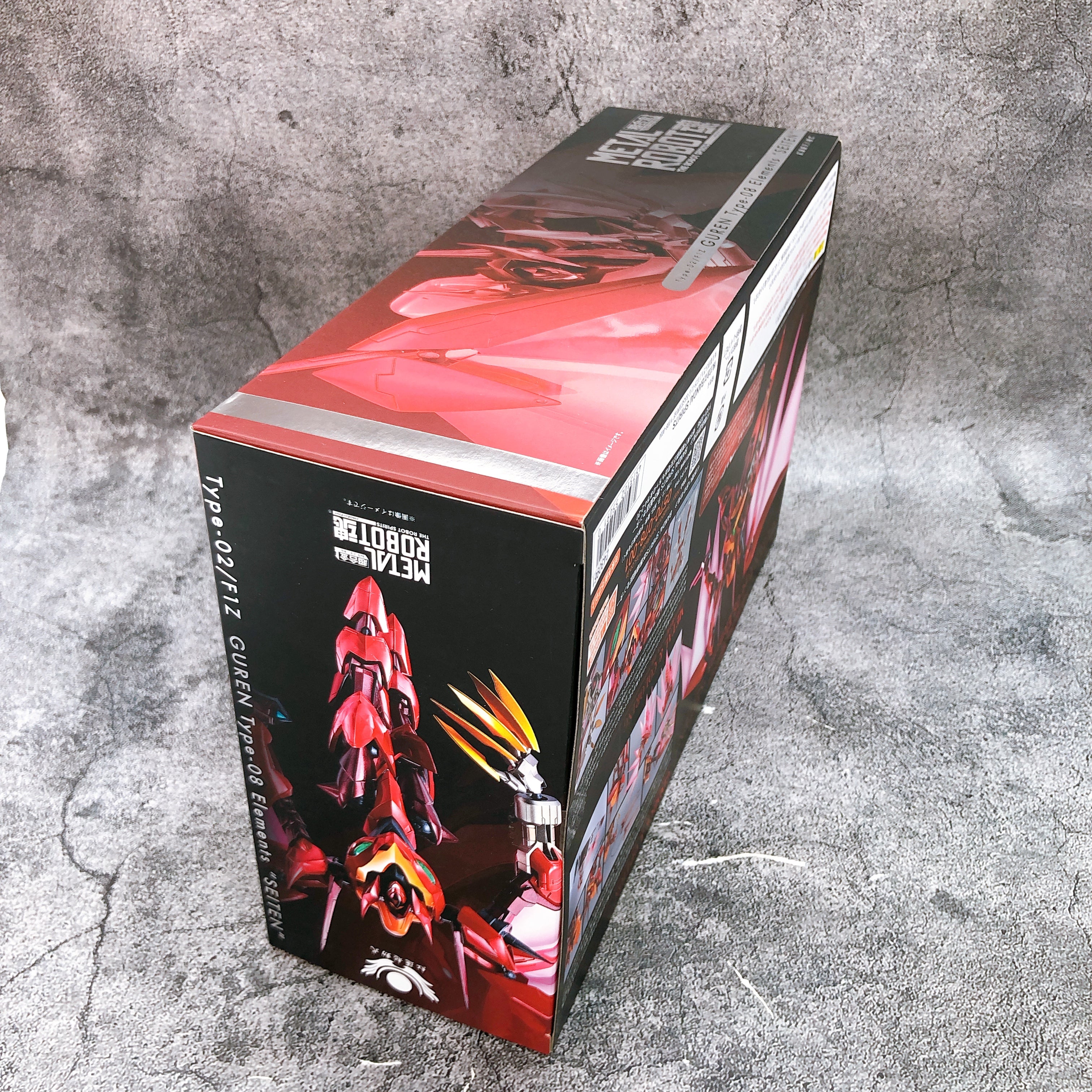 Metal Robot Spirits SIDE KMF GUREN Type-08 Elements SEITEN Code Geass Figure