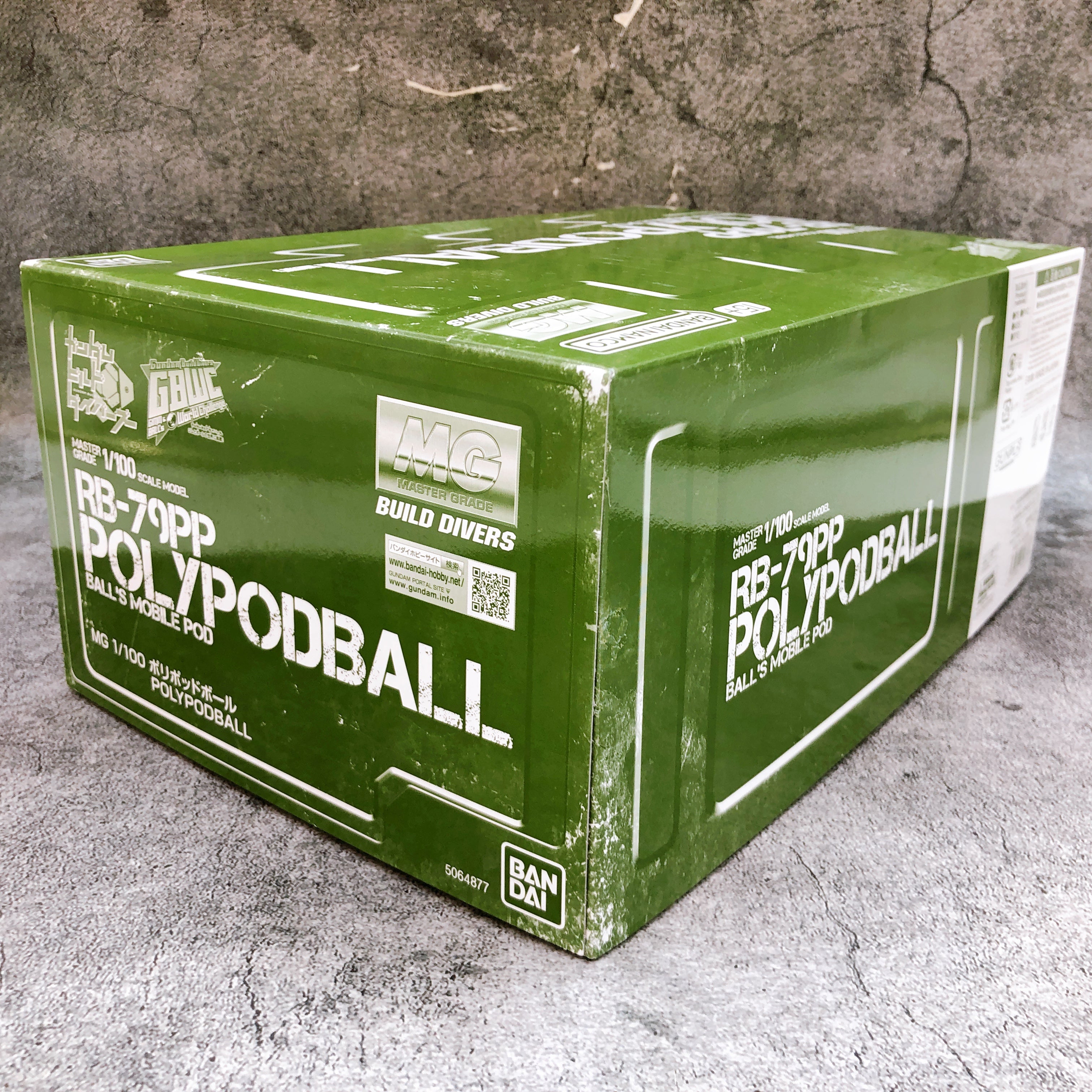 MG 1/100 POLYPODBALL Gundam Build Divers Model Kit Premium Bandai Japan FASTSHIP