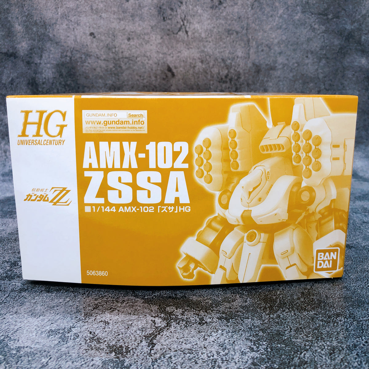 HGUC 1/144 Zssa AMX-102 Gundam ZZ Model Kit Premium Bandai Japan NEW FASTSHIP