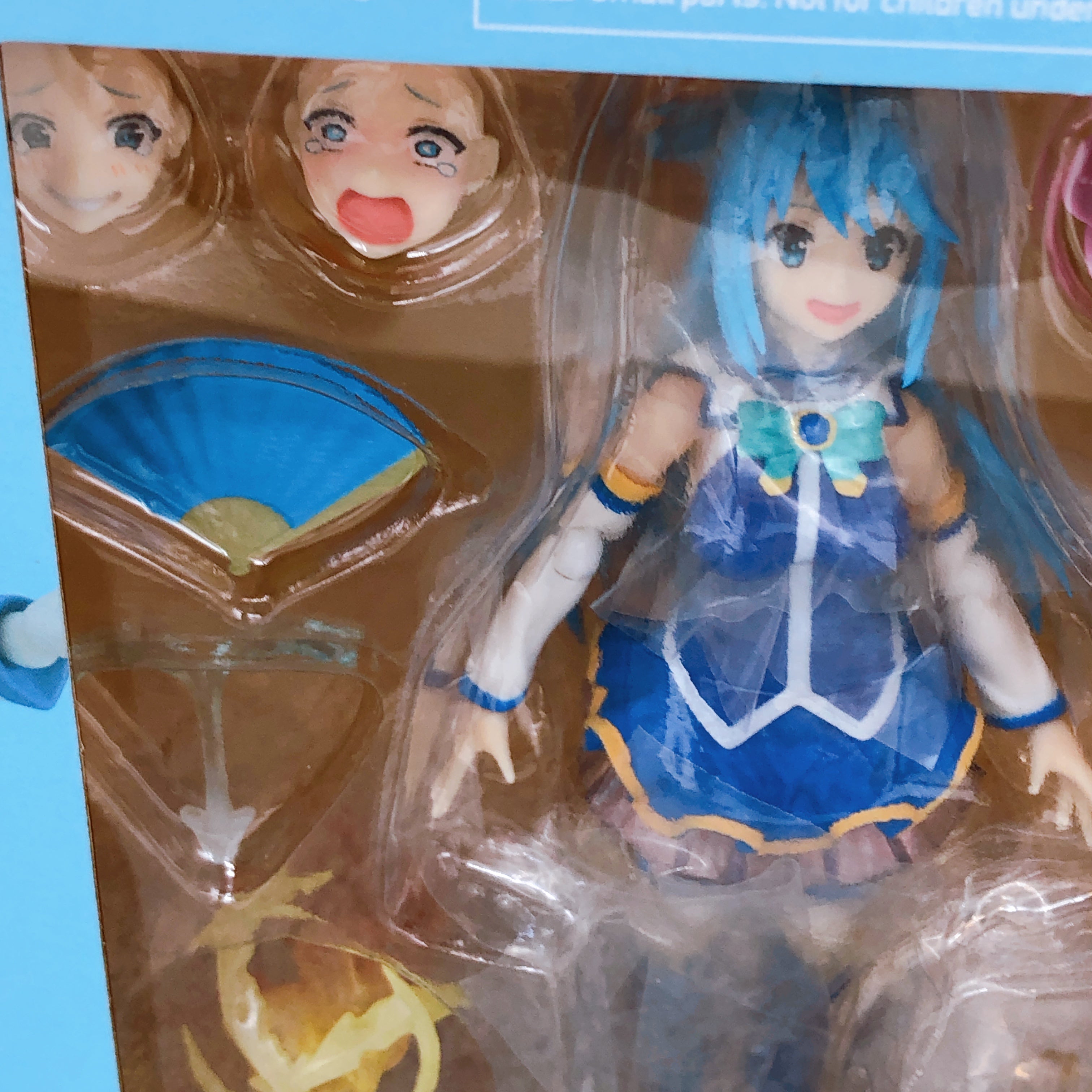 (w/ Bonus Face ) Konosuba 2 Aqua figma 399 Action Figure Max Factory NEW
