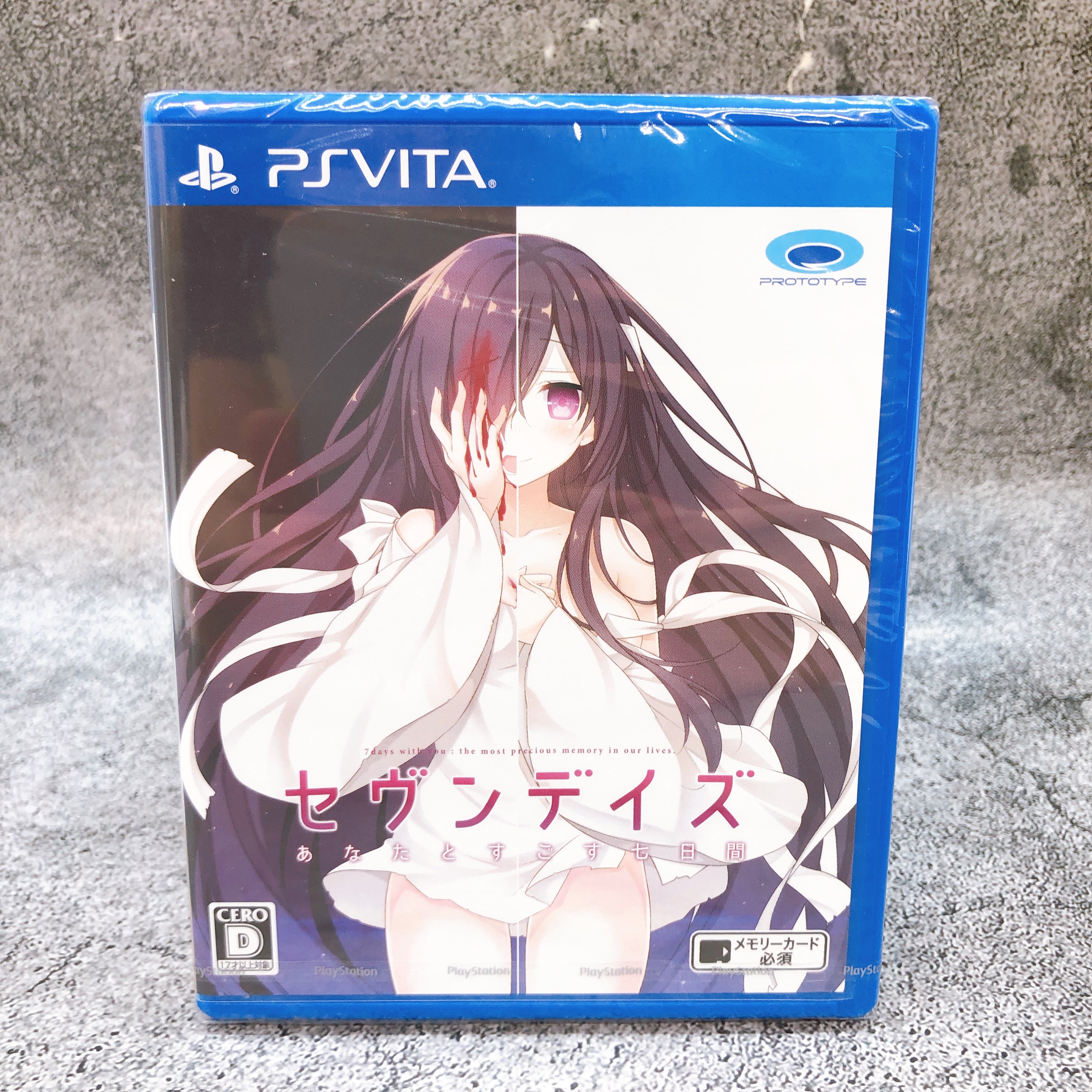 PS Vita Seven Days 7 Days with you Playstation Vita PSV Game Prototype Japan NEW