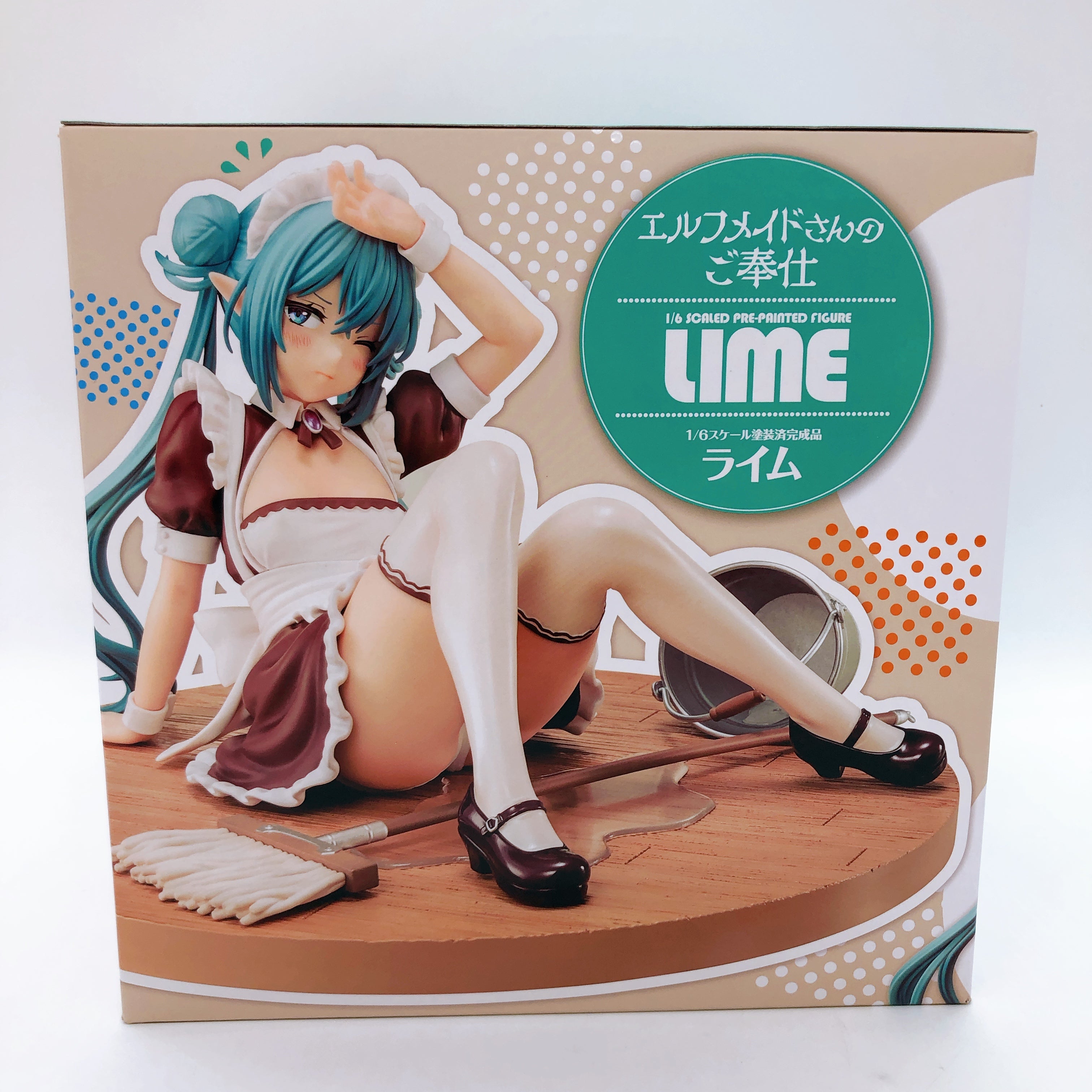 Elf Maid Service Lime 1/6 Scale Figure Hakoiri Musume AUTHENTIC Sealed Japan