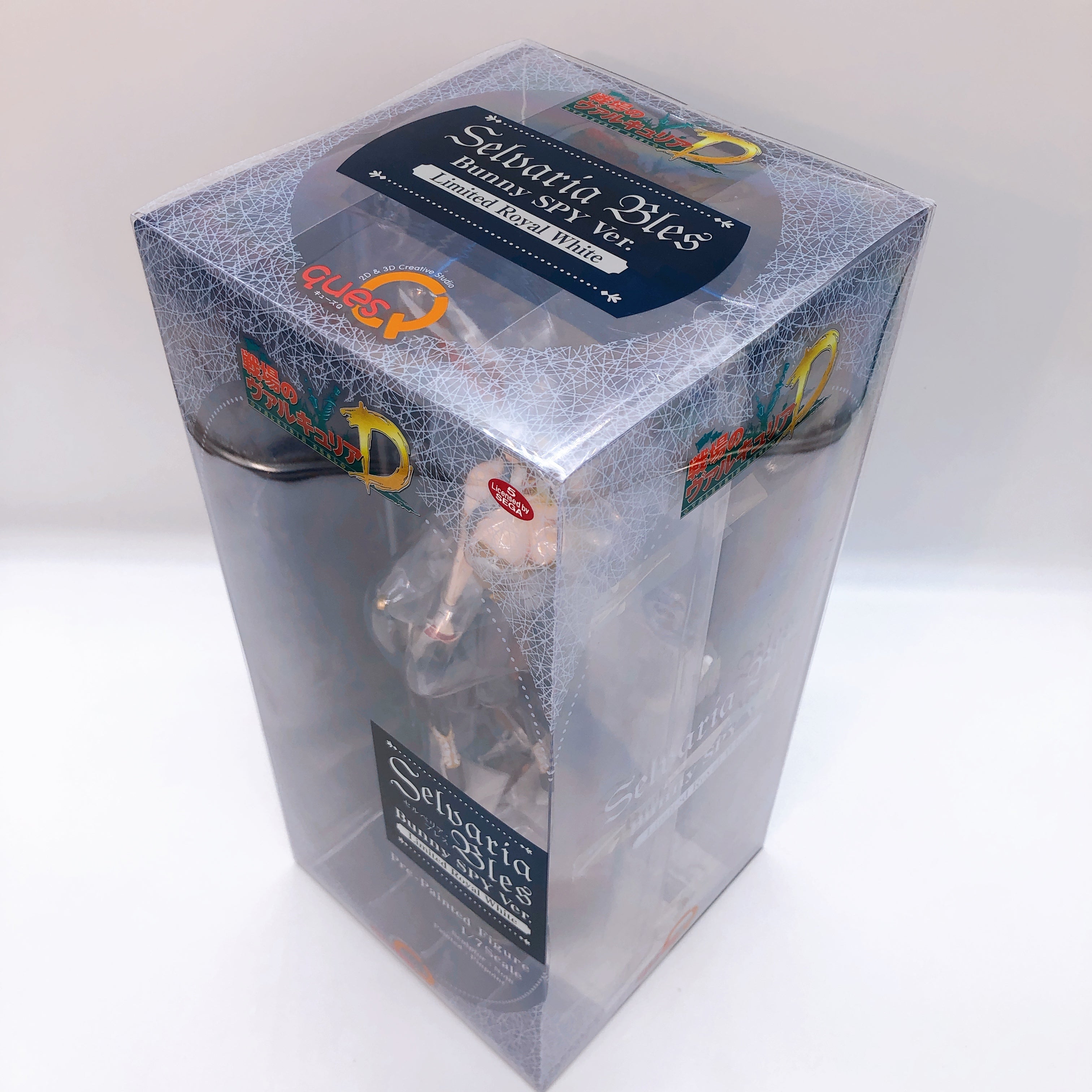 quesQ Valkyria Chronicles Selvaria Bles Bunny Spy Limited Royal White 1/7 Figure