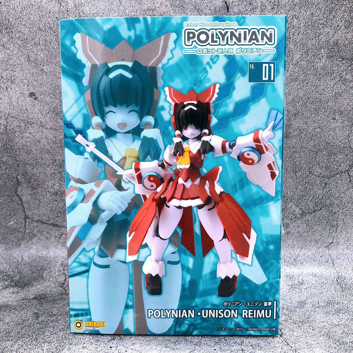 Polynian Robot Neoanthropinae Unison Reimu FU.01 Daibadi Production Japan 15+