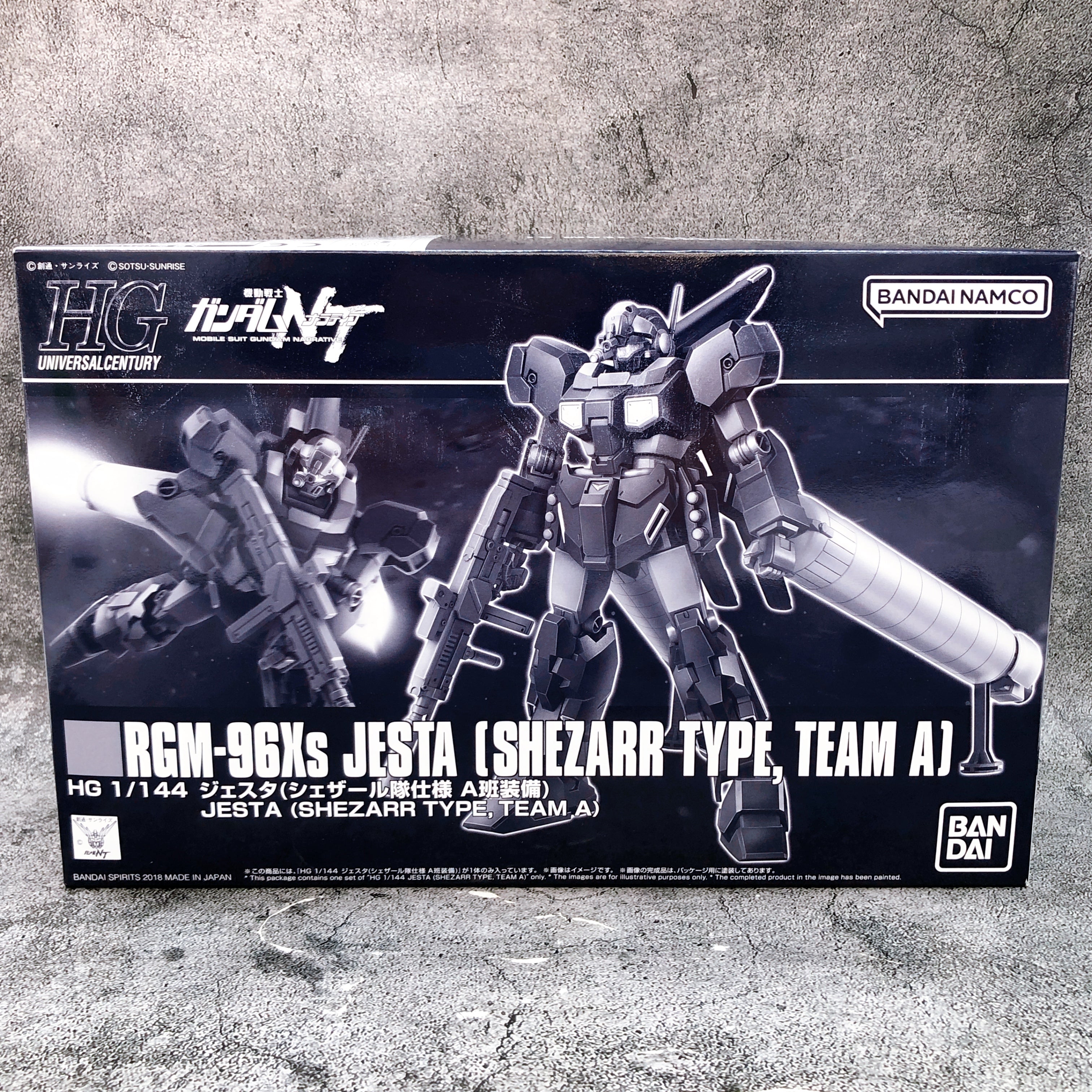 HG 1/144 Jesta Shezarr Type, Team A RGM-96Xs Model Kit Premium Bandai Japan NEW