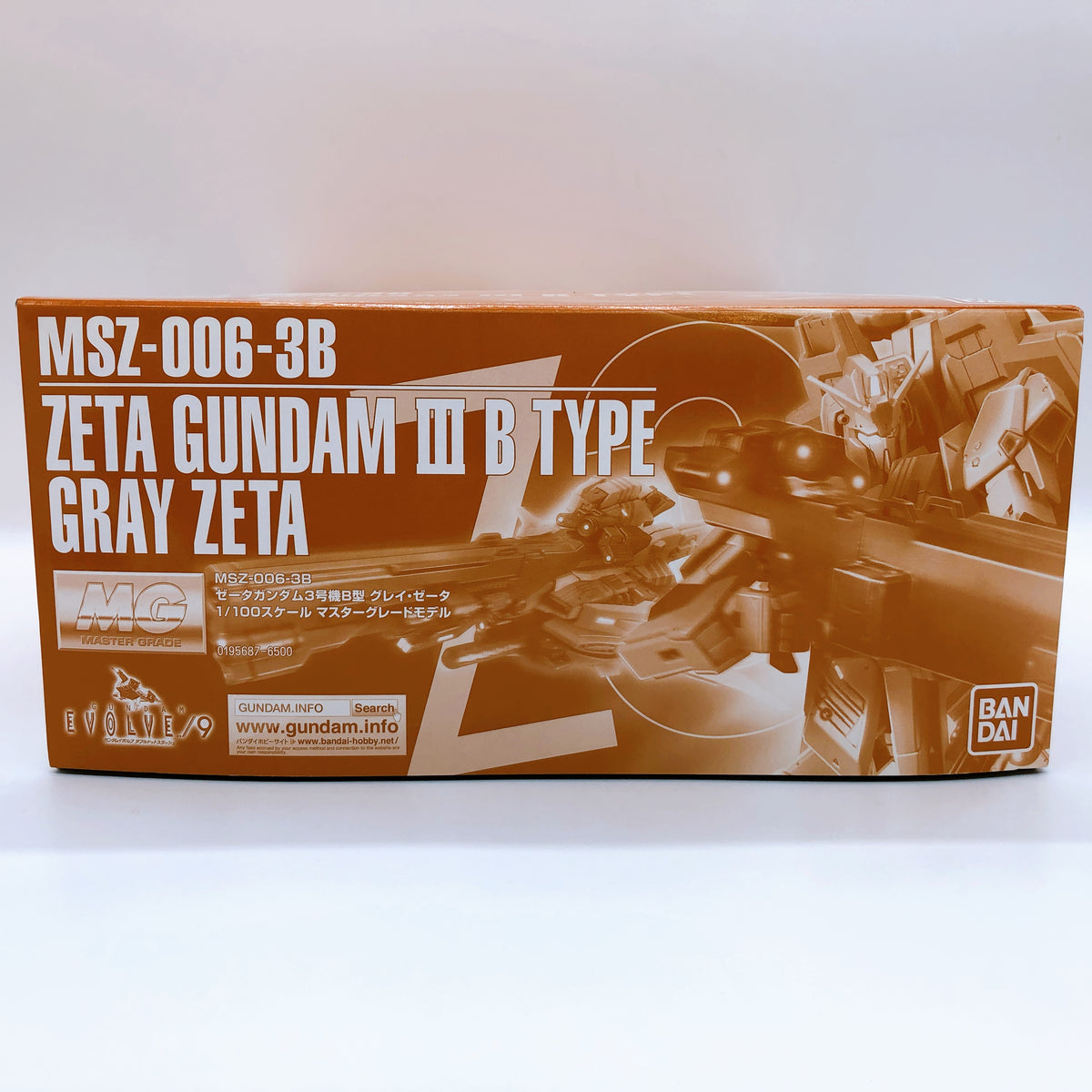 MG 1/100 Zeta Gundam 3B Type Gray Zeta MSZ-006-3B Model Kit 15+ Premium Bandai