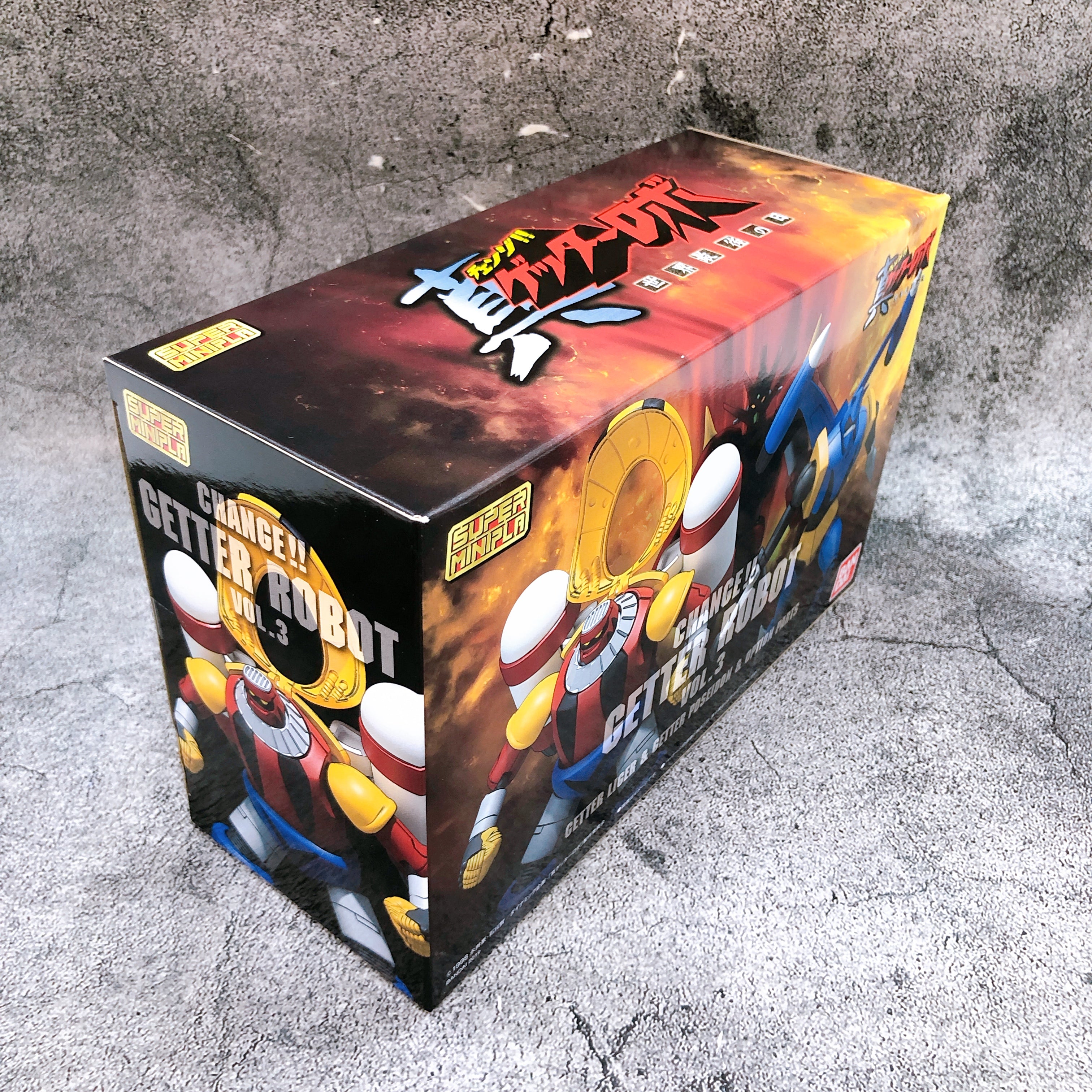 Super Minipla Getter Robo Vol.3 Shokugan Model Kit Premium Bandai Japan Sealed