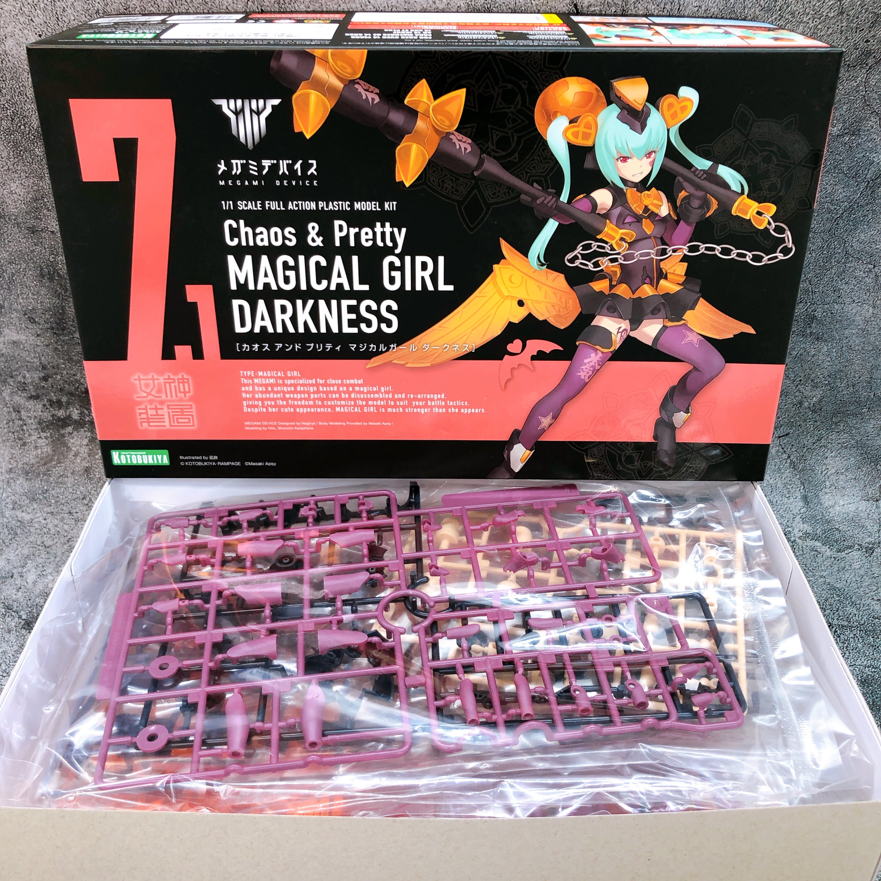 Megami Device Chaos & Pretty Magical Girl Darkness 1:1 Model Kit KOTOBUKIYA NEW