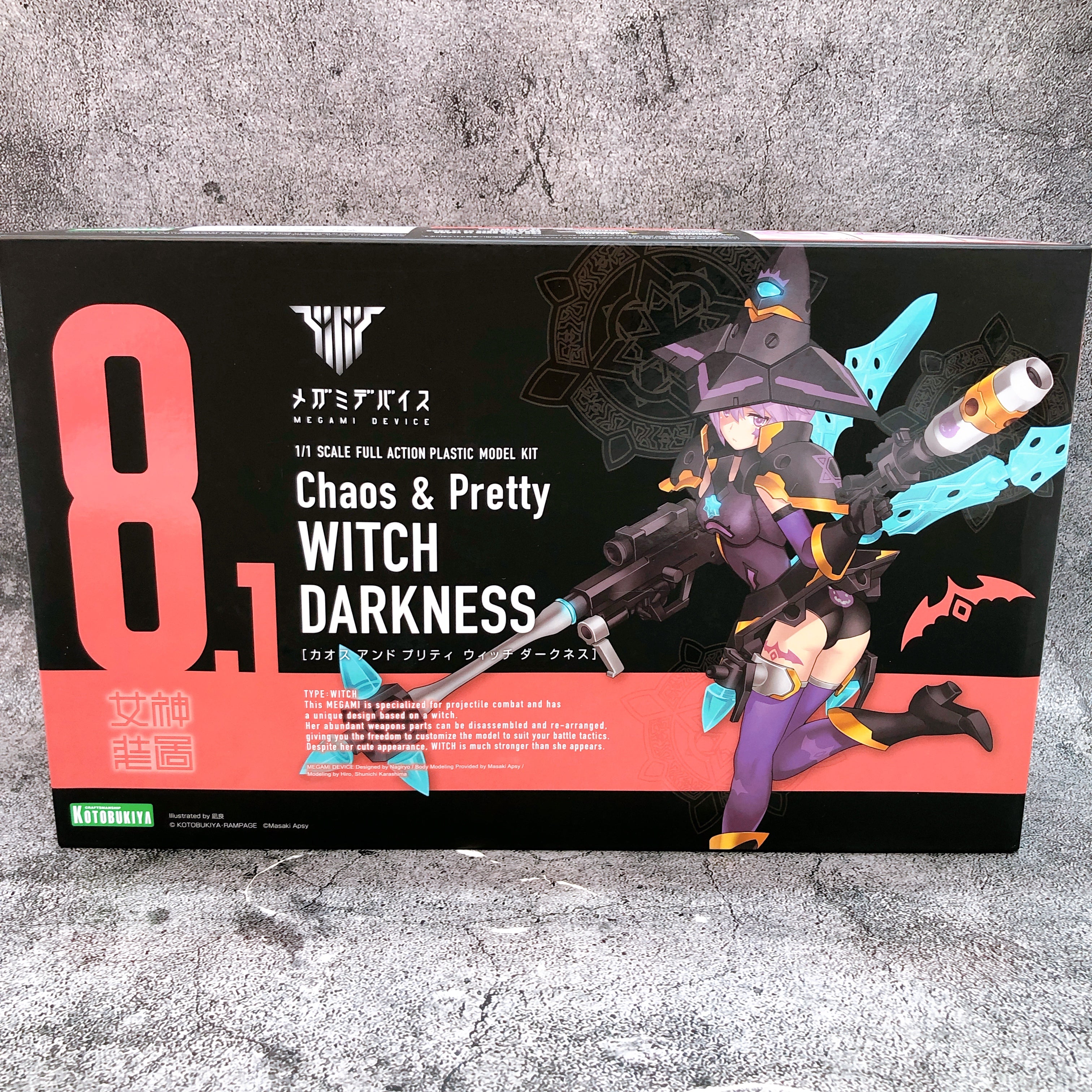 Megami Device Chaos & Pretty Witch Darkness 1:1 Model Kit KOTOBUKIYA Japan NEW