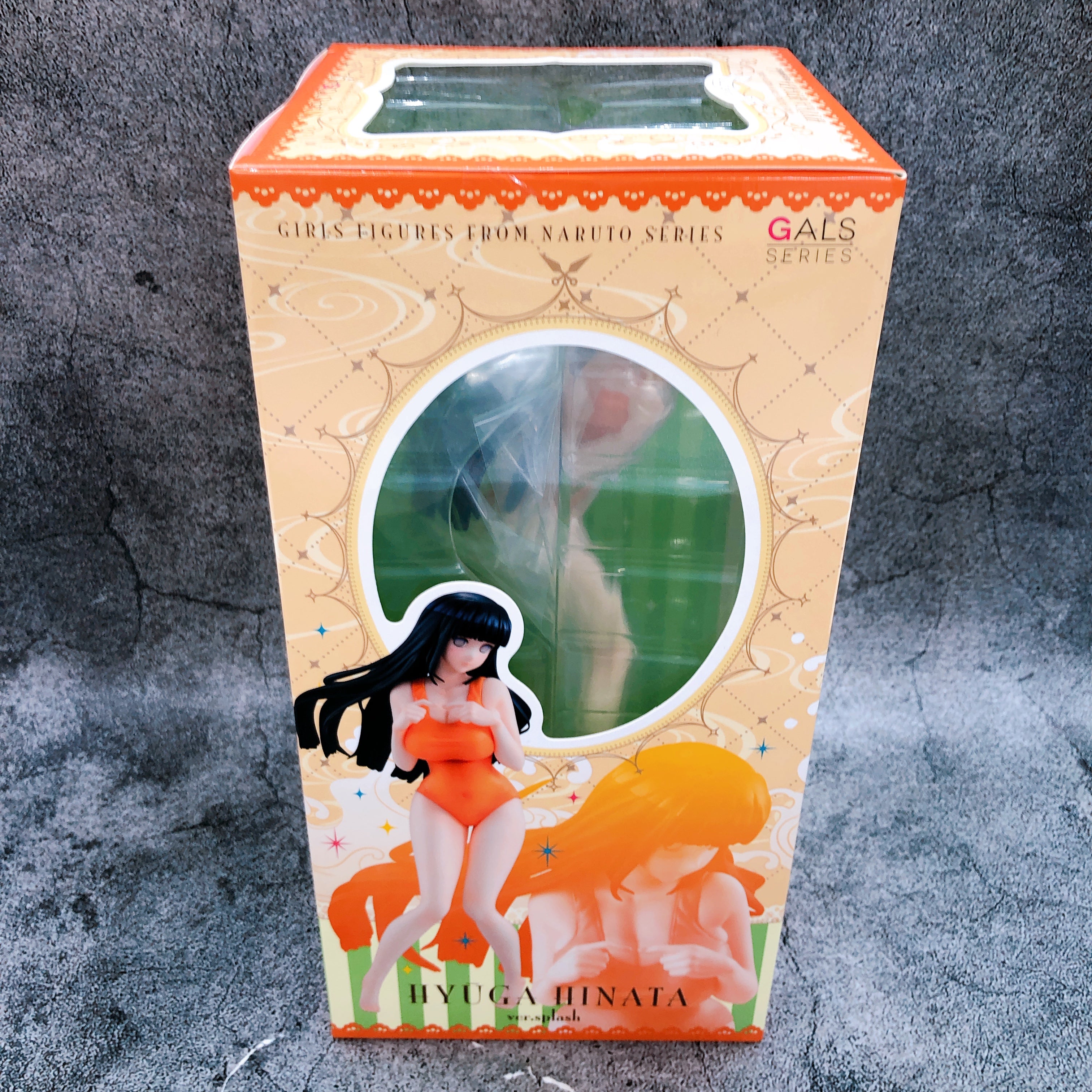 Hinata Hyuga NARUTO Gals Shippuden Ver. Splash Swimsuit Figure MegaHouse NEW