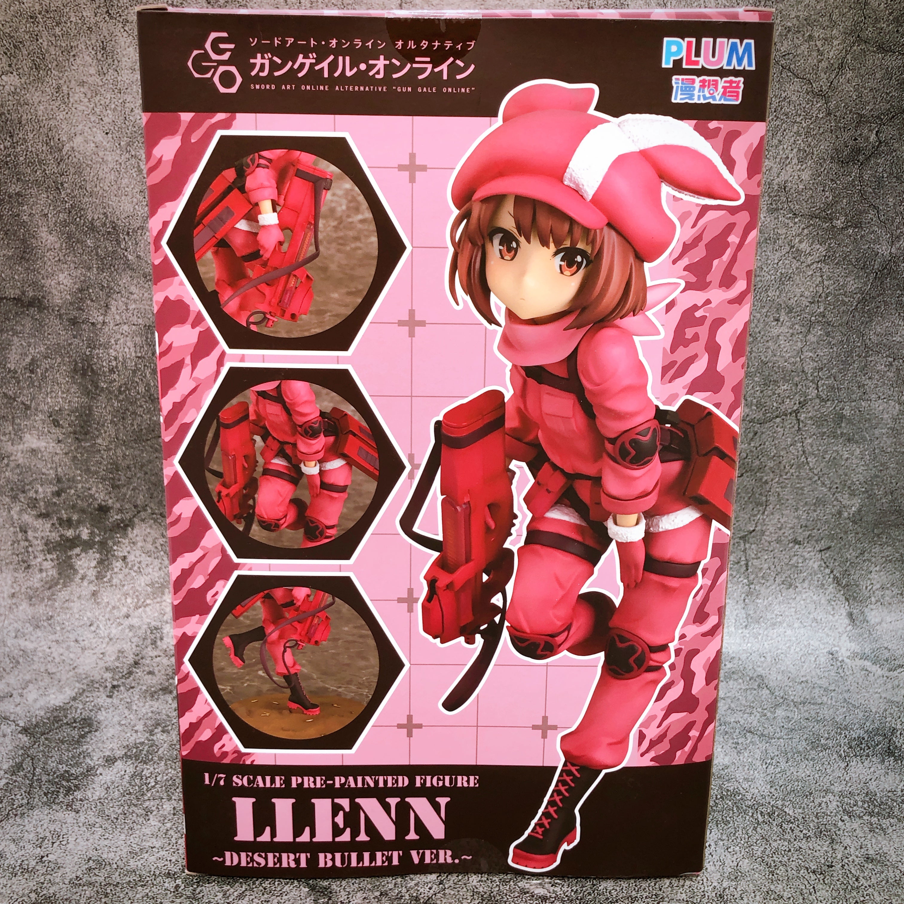 Sword Art Online Alternative Gun Gale Online LLENN Desert Bullet 1/7 Figure PLUM