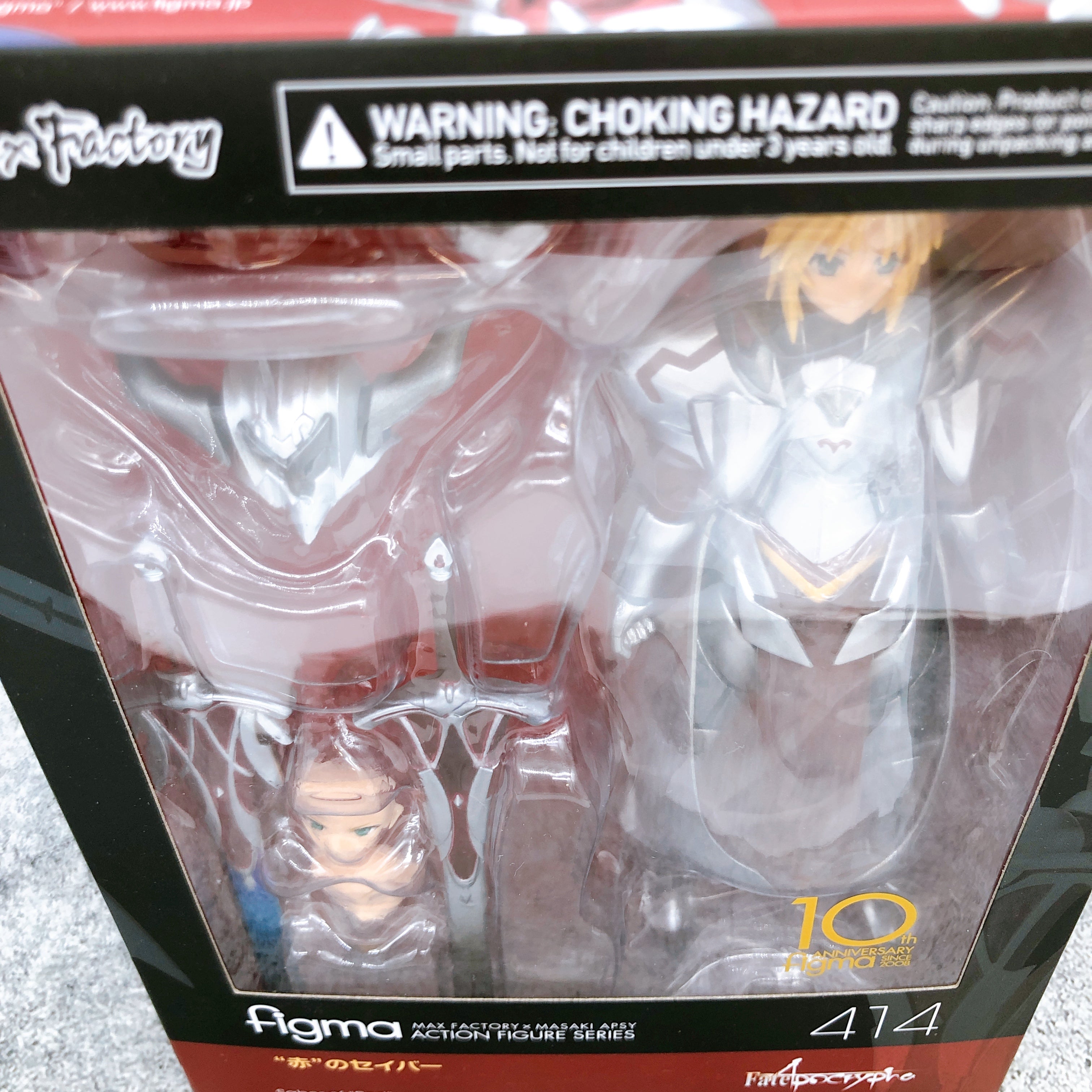 Fate/Apocrypha Saber of Red figma 414 Action Figure Max Factory Japan AUTHENTIC