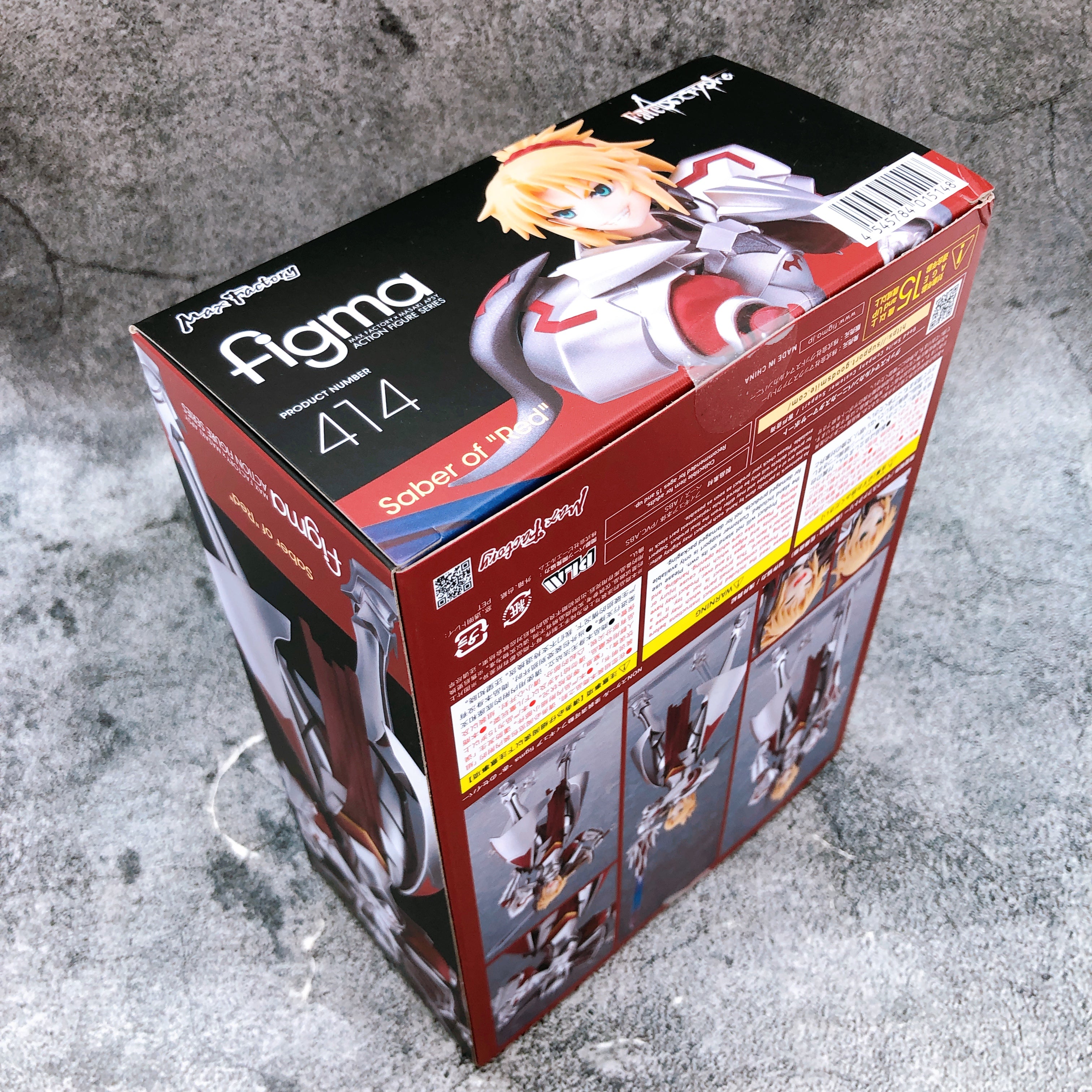 Fate/Apocrypha Saber of red figma 414 Action Figure Max Factory Japan AUTHENTIC