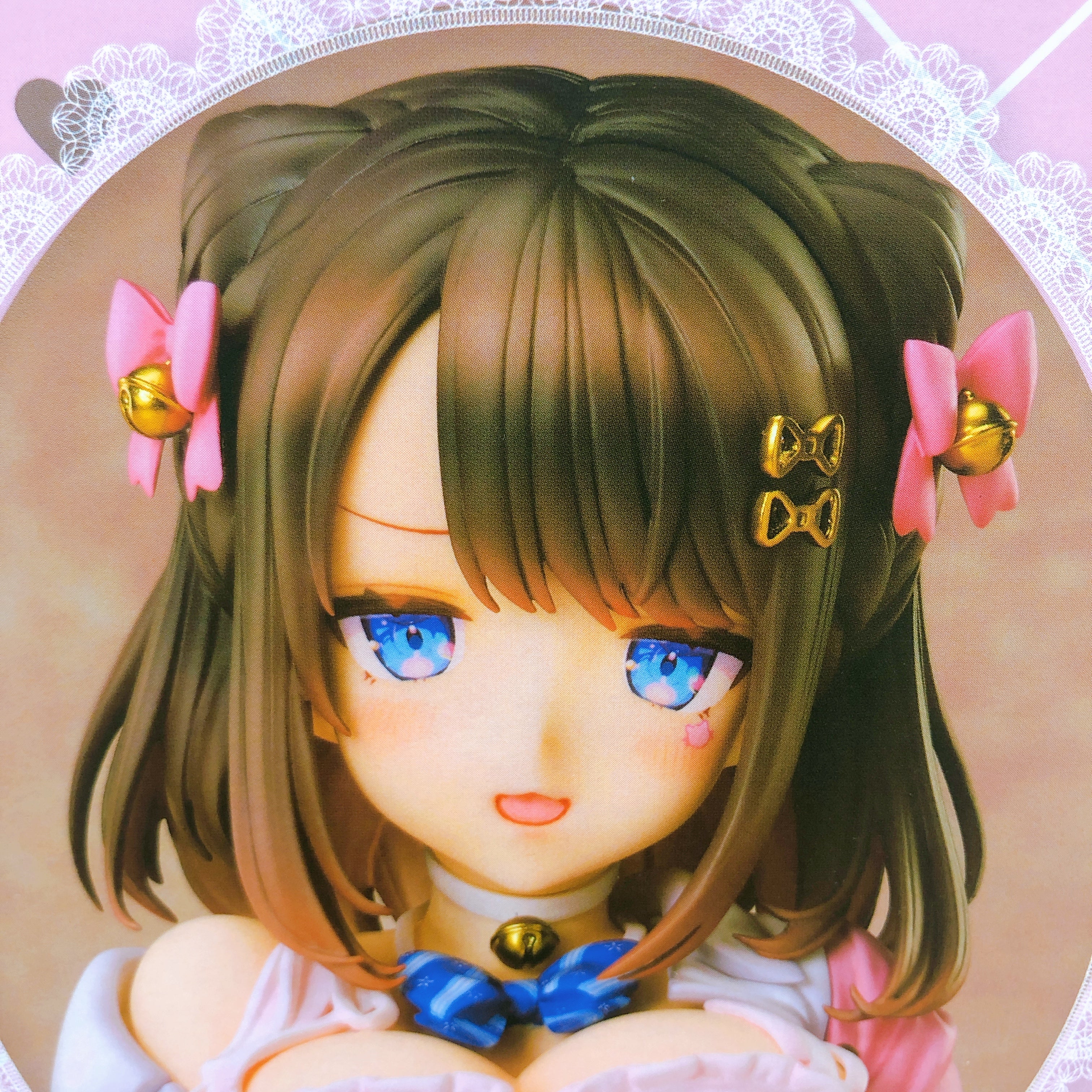 Ribbon Hairpin-chan Figure Union Creative Japan Katto Nekorindou Illustration