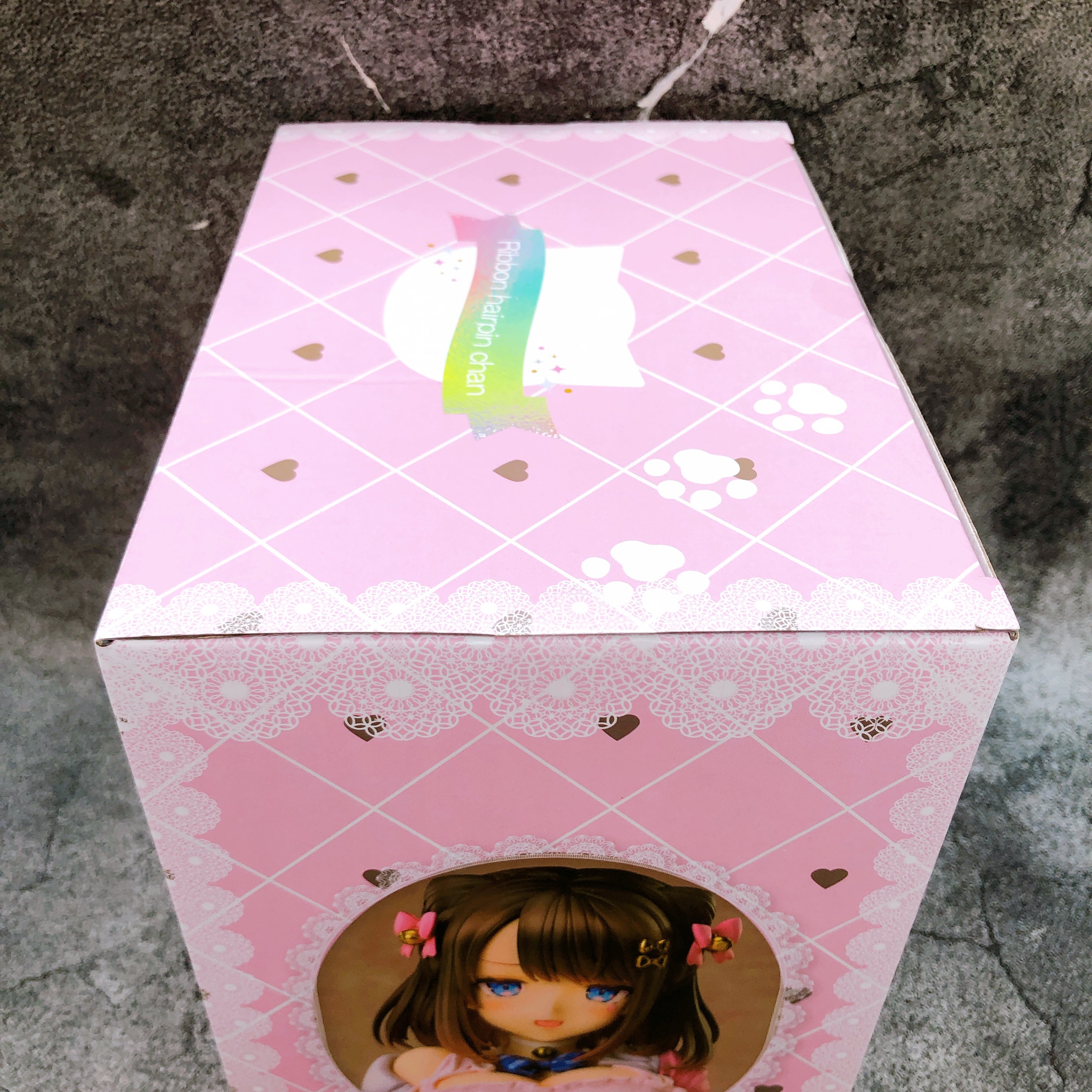 Ribbon Hairpin-chan Figure Union Creative Japan Katto Nekorindou Illustration