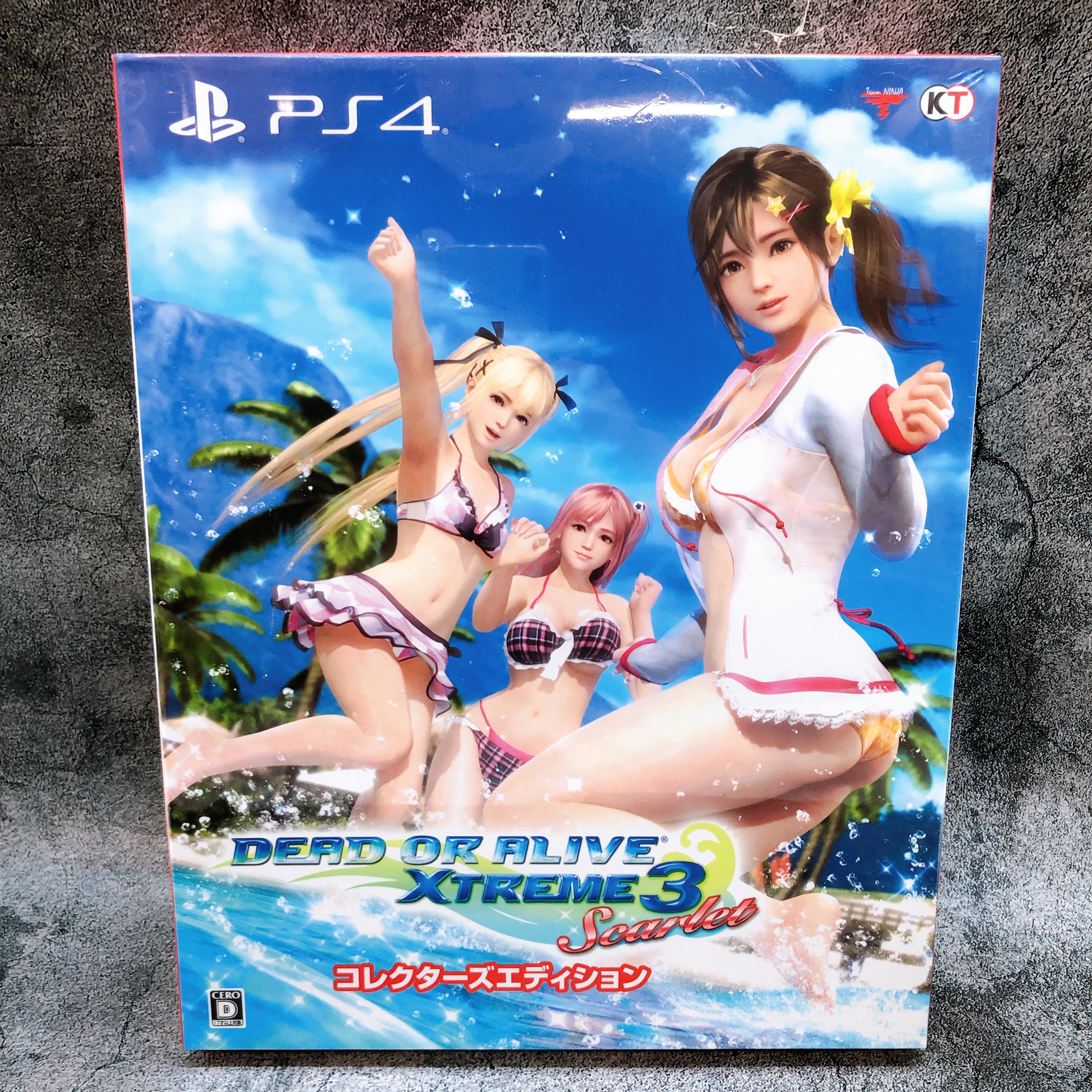 PS4 DEAD OR ALIVE Xtreme3 Scarlet Collector's Edition Koei Japan Game Sealed NEW