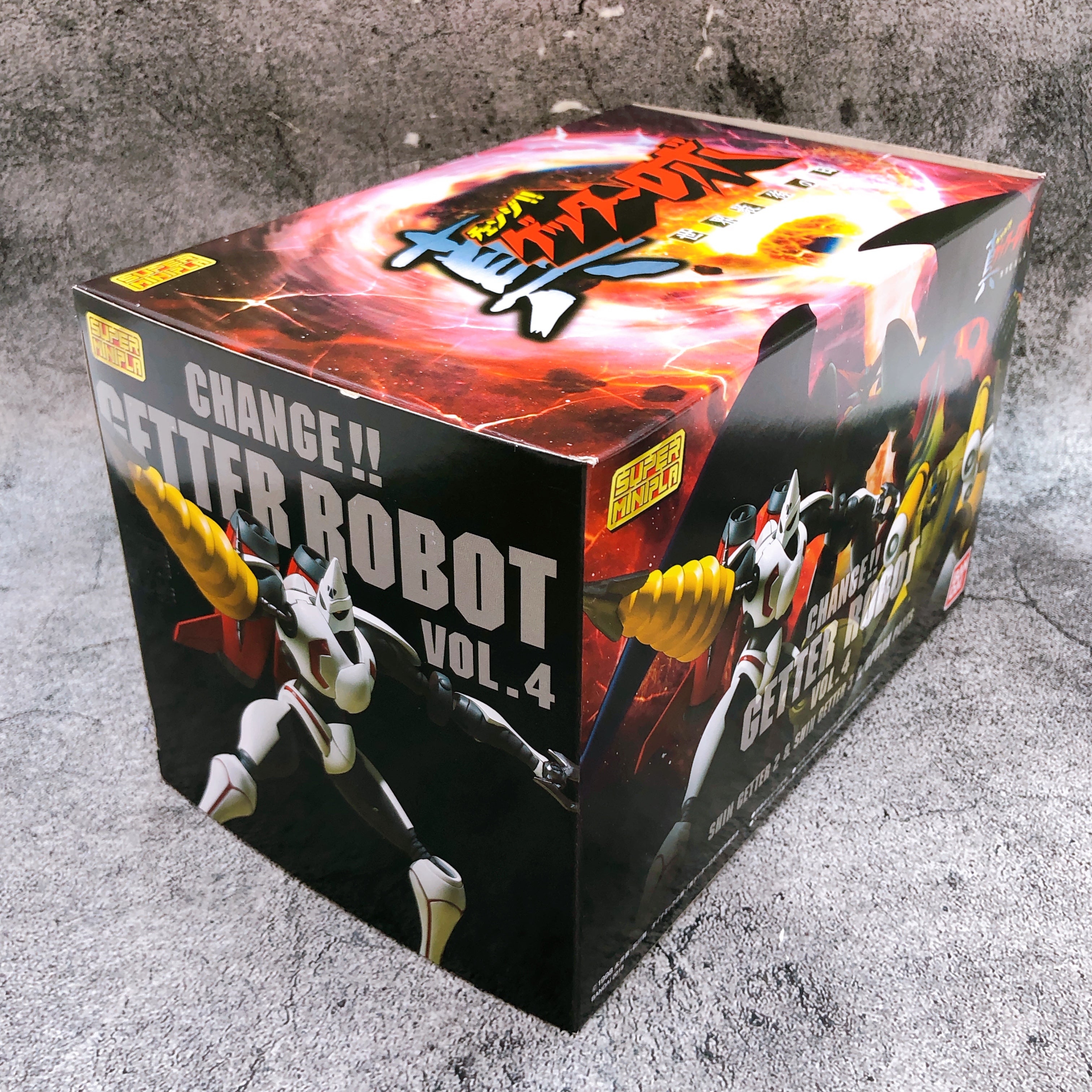 Super Minipla Getter Robo Vol.4 Shokugan Model Kit Premium Bandai Japan Sealed