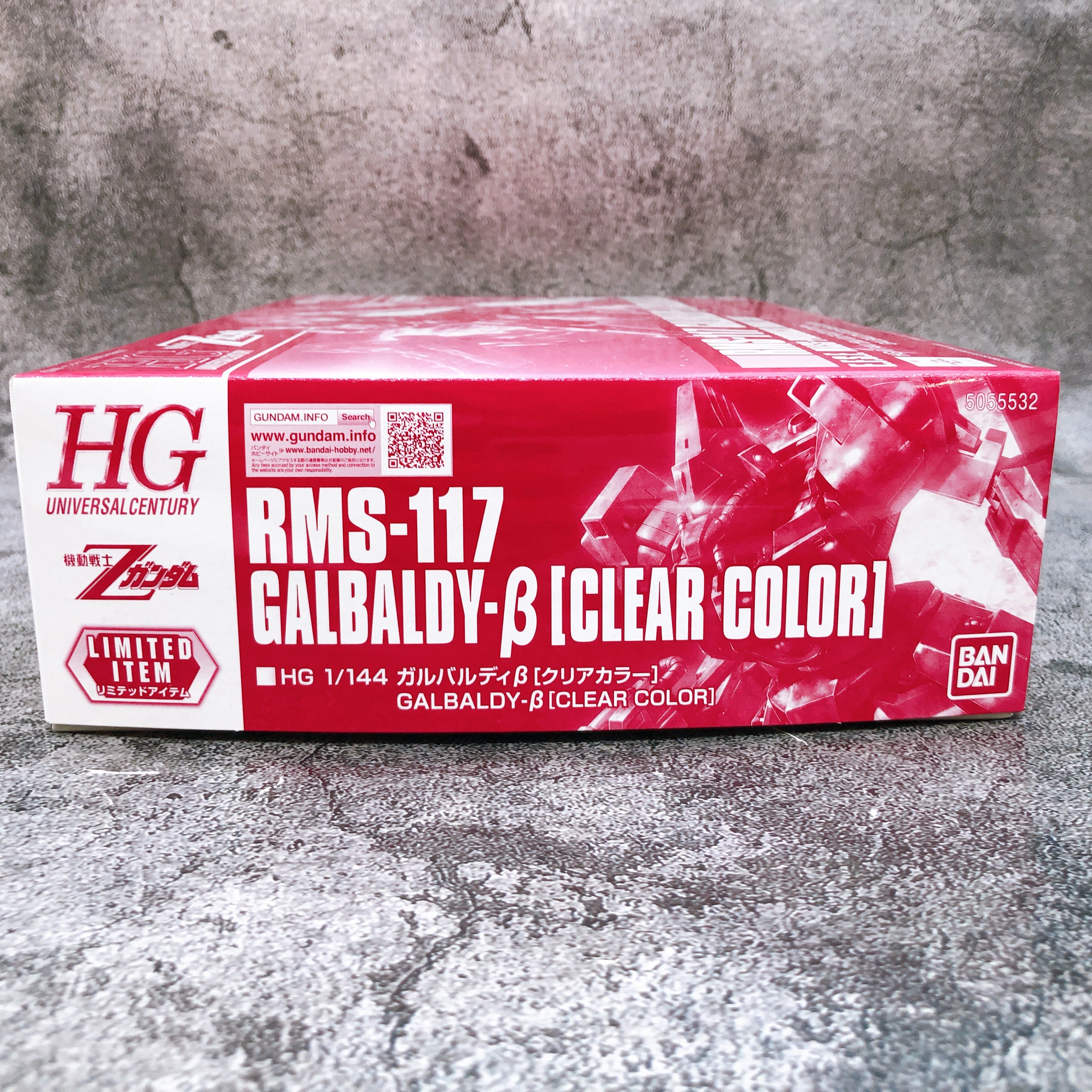HG 1/144 Galbaldy β Clear Color RMS-117 Limited Model Kit Bandai Japan FASTSHIP