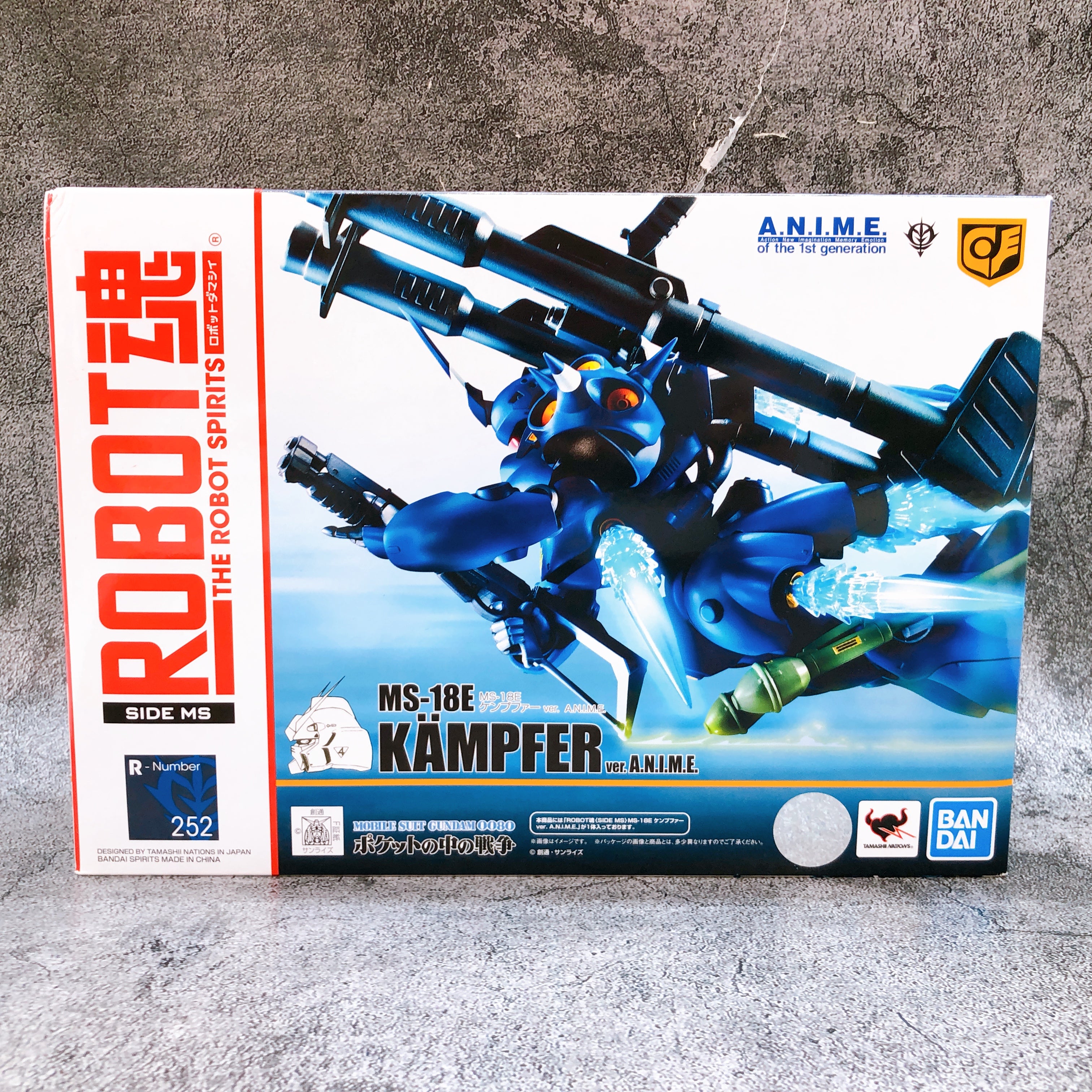 Robot Spirits MS-18E Kampfer ver. A.N.I.M.E. Gundam 0080 Action Figure Bandai