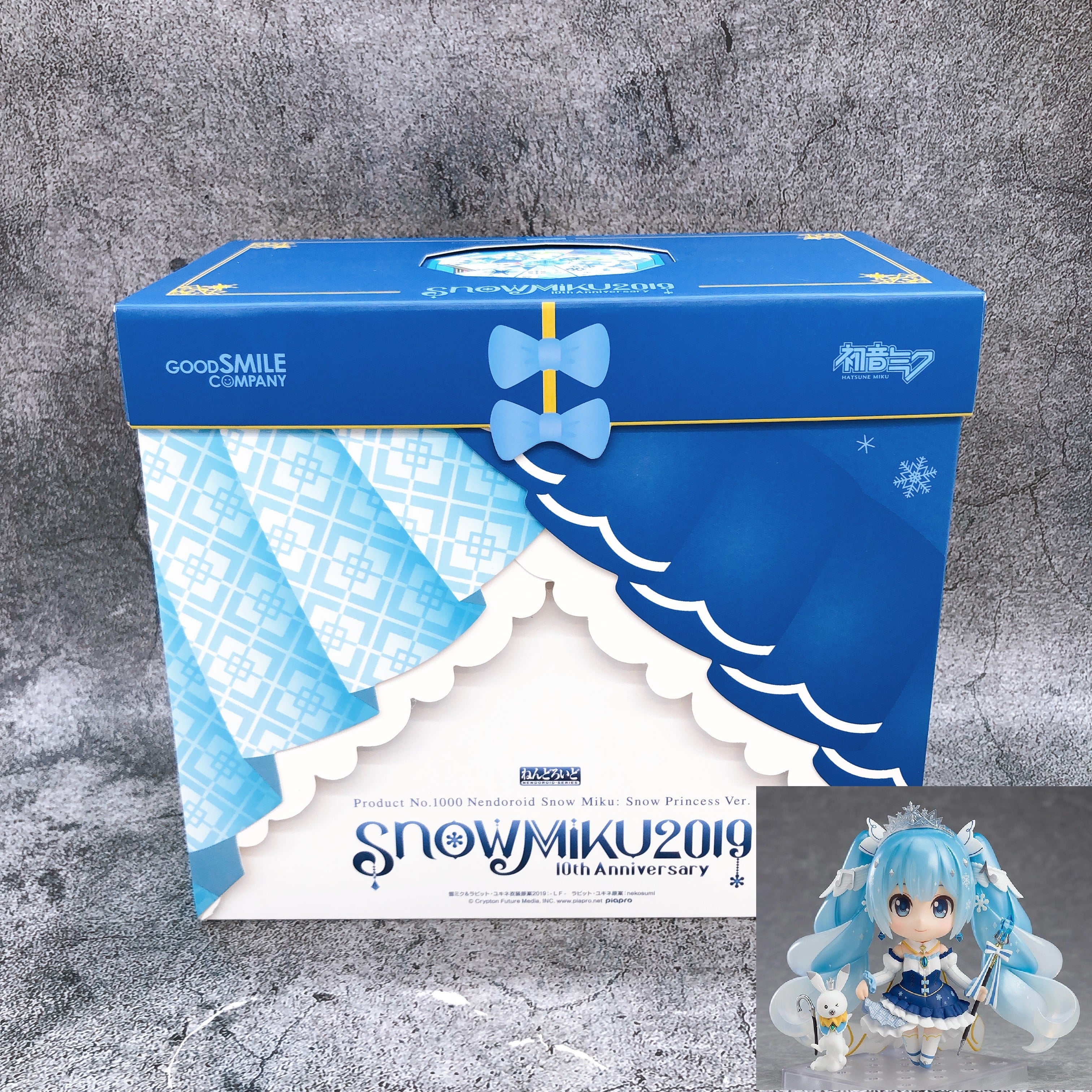 Snow Miku Snow Princess ver. Nendoroid 1000 WF 2019 Action Figure Japan NEW