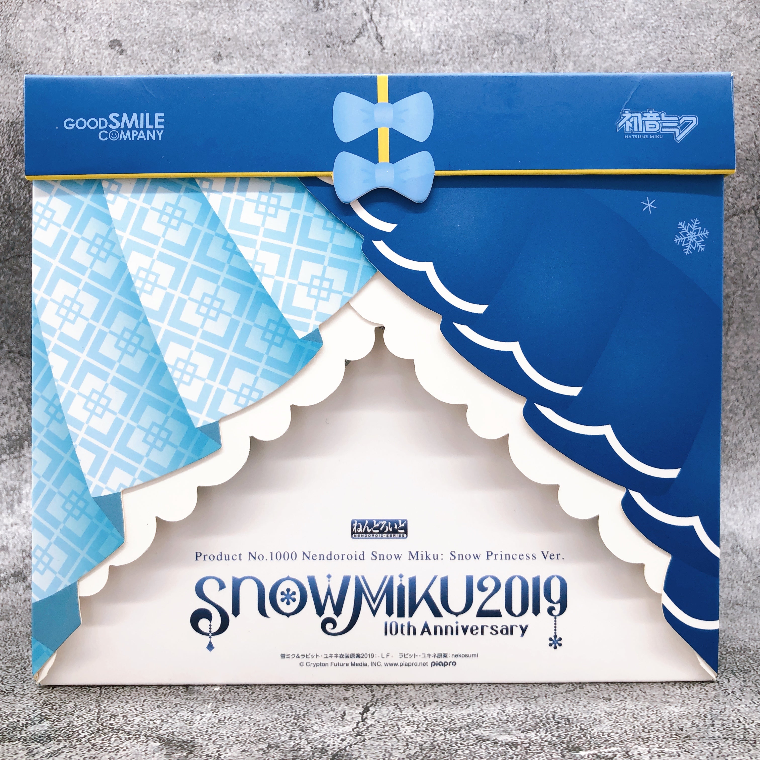 Snow Miku Snow Princess Ver. Nendoroid 1000 WF 2019 Winter Limited Edition NEW