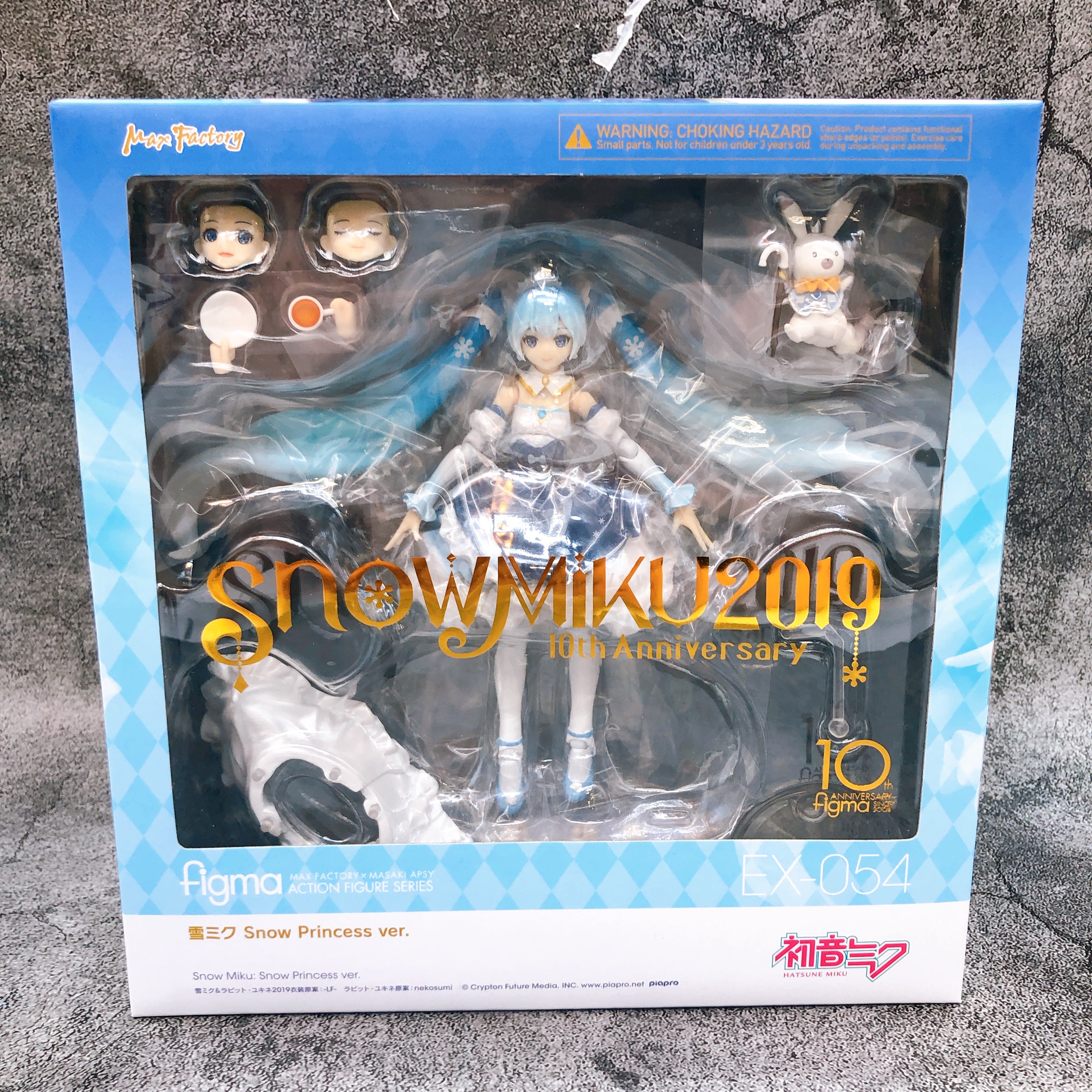 figma Snow Miku Snow Princess ver EX-054 Wonder Festival 2019 Limited Figure NEW