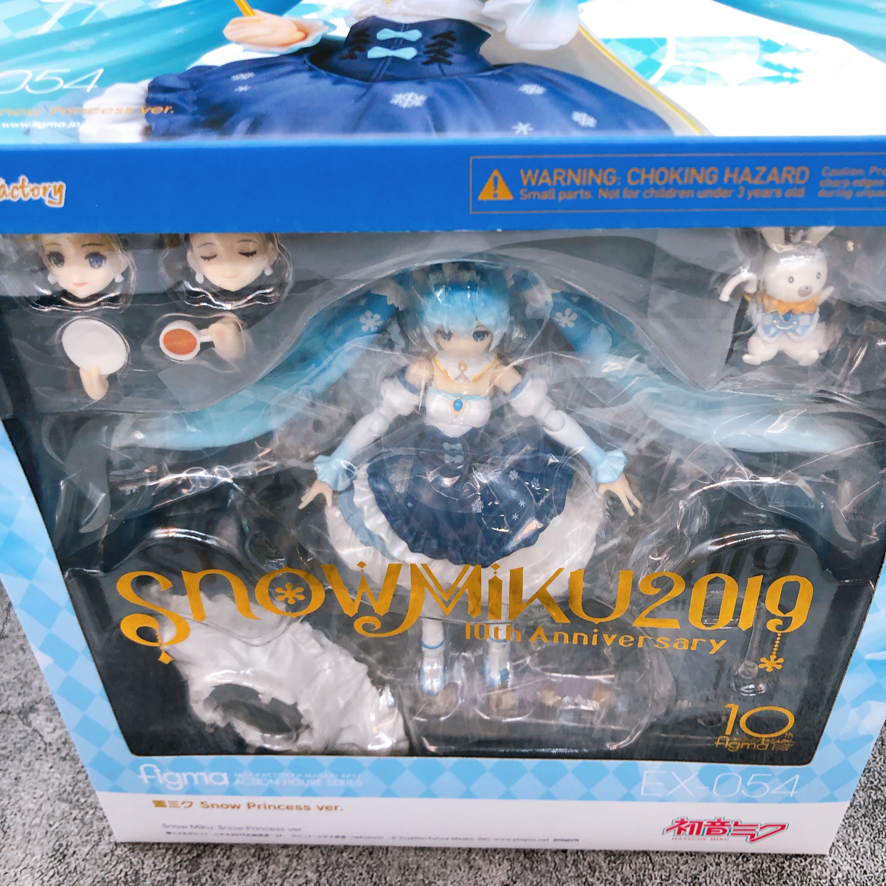 figma Snow Miku Snow Princess ver EX-054 Wonder Festival 2019 Limited Figure NEW