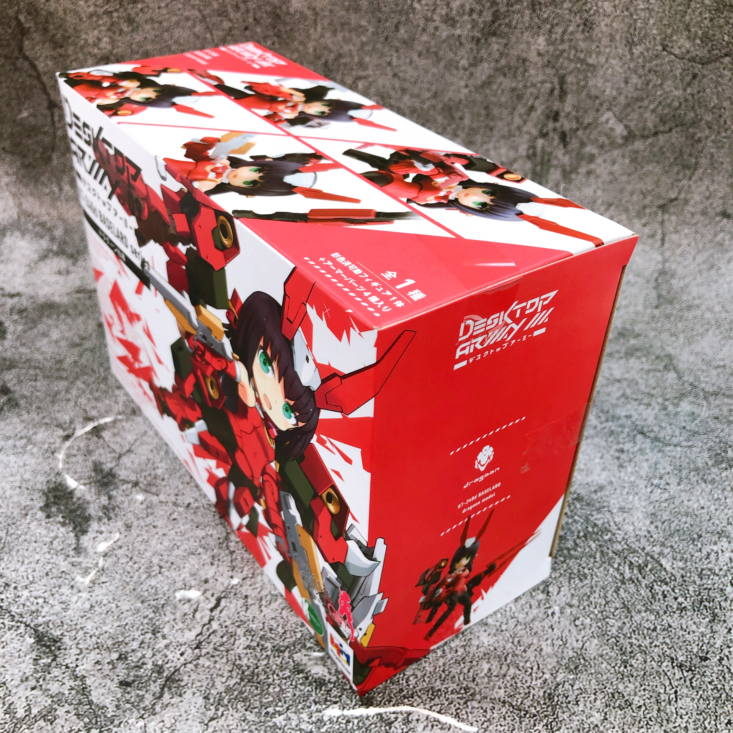 Desktop Army Frame Arms Girl KT-240d Baselard Dragoon Model MegaHouse Japan