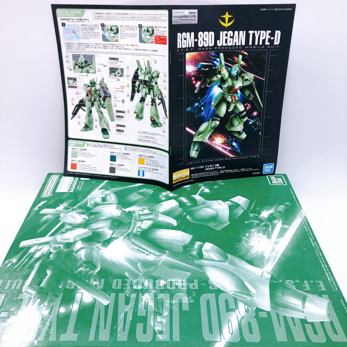 MG 1/100 Jegan Type-D RGM-89D Gunpla Model Kit Premium Bandai Japan NEW FASTSHIP