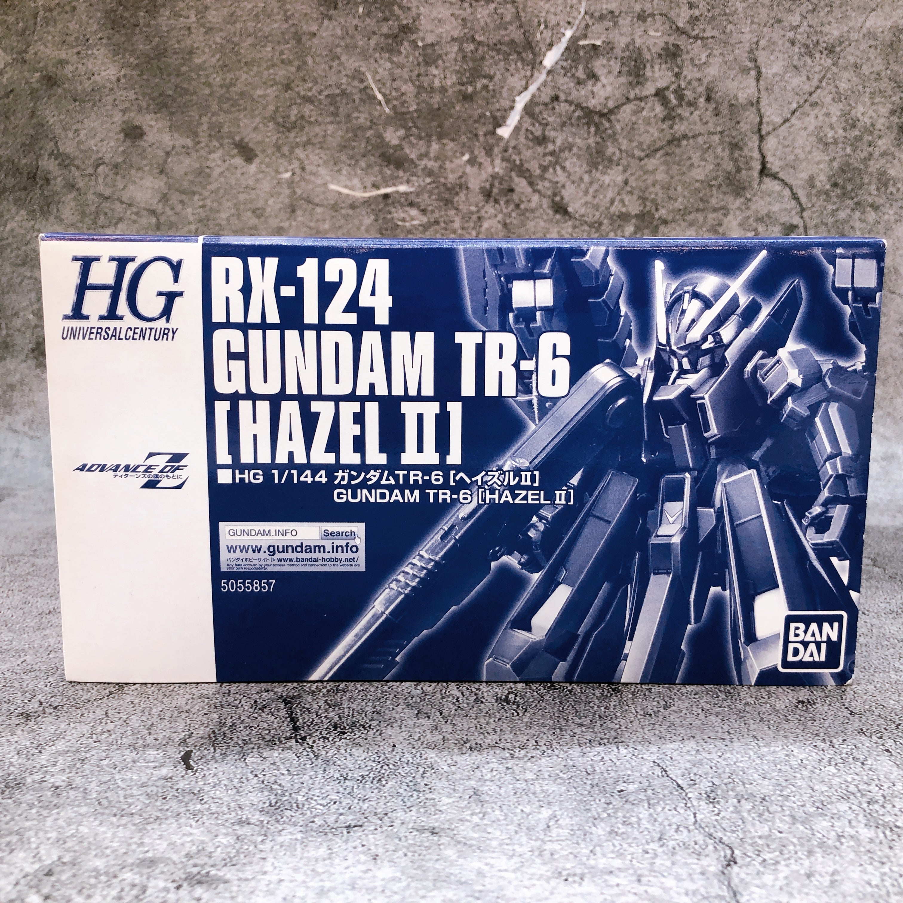 HGUC 1/144 Gundam TR-6 HAZEL II RX-124 Gunpla Model Kit Premium Bandai Japan NEW
