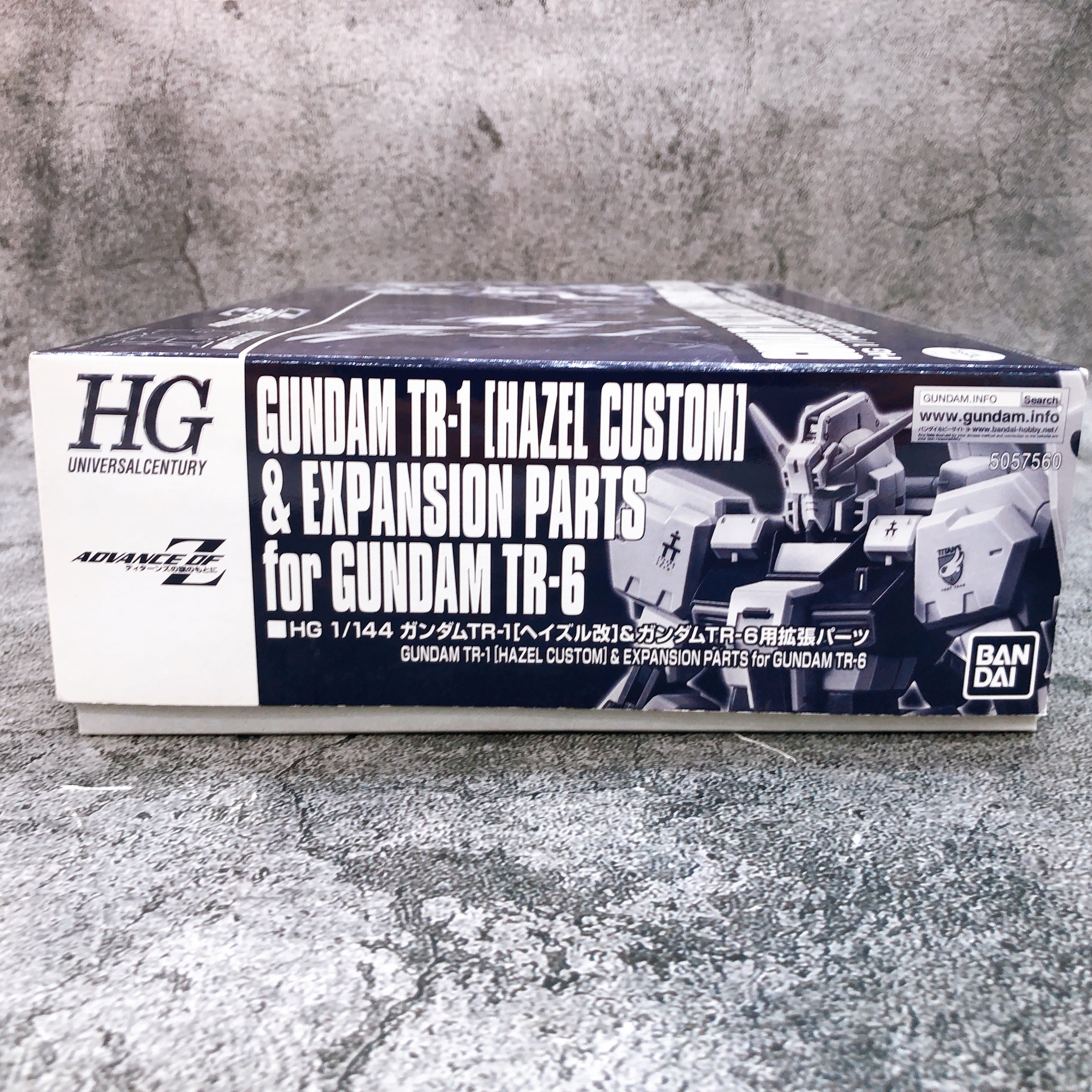 HG 1/144 Gundam TR-1 Hazel Custom & Expantion Parts for TR-6 Kit Premium Bandai