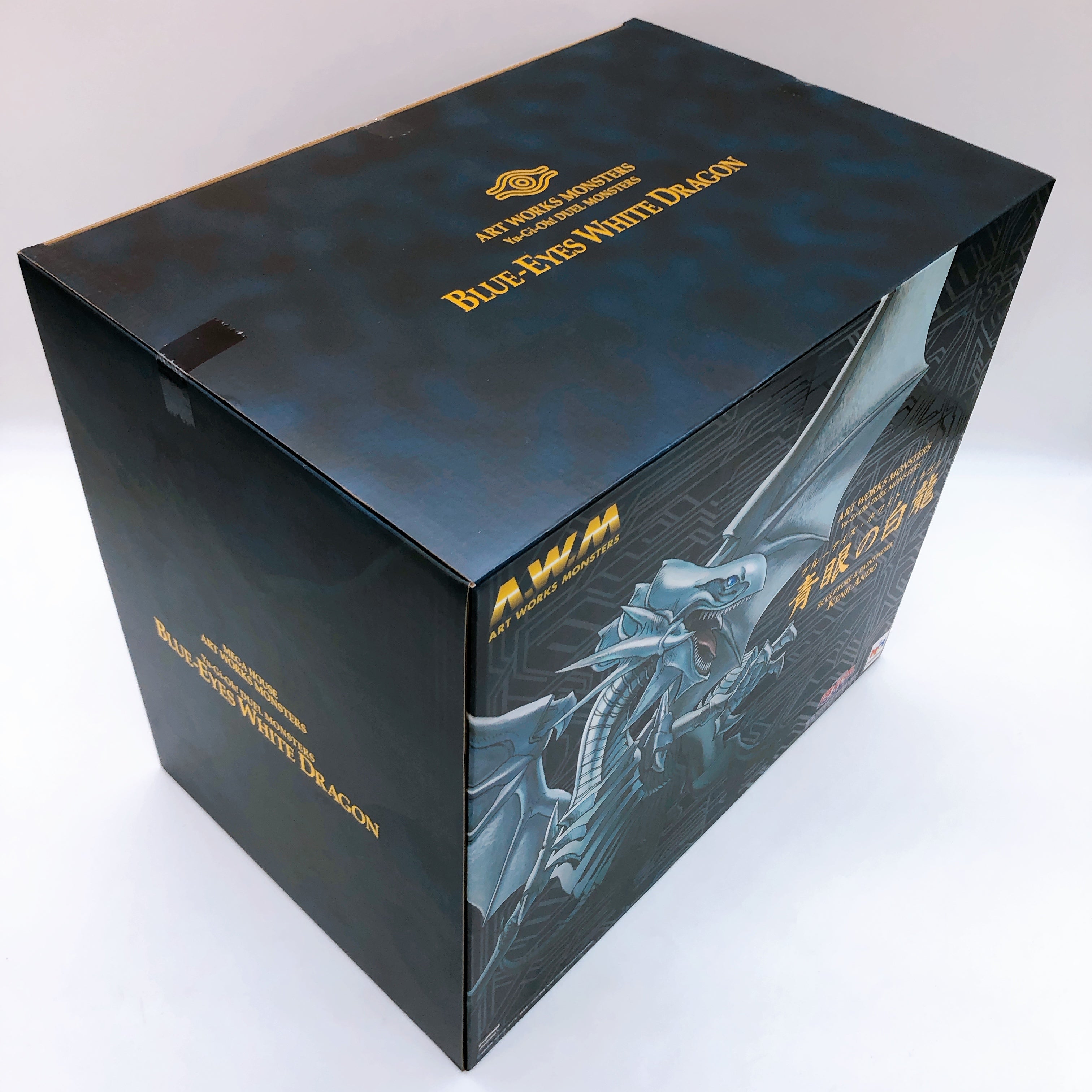 Yu-Gi-Oh! Blue-Eyes White Dragon Art Works Monsters Figure MegaHouse Japan Anime