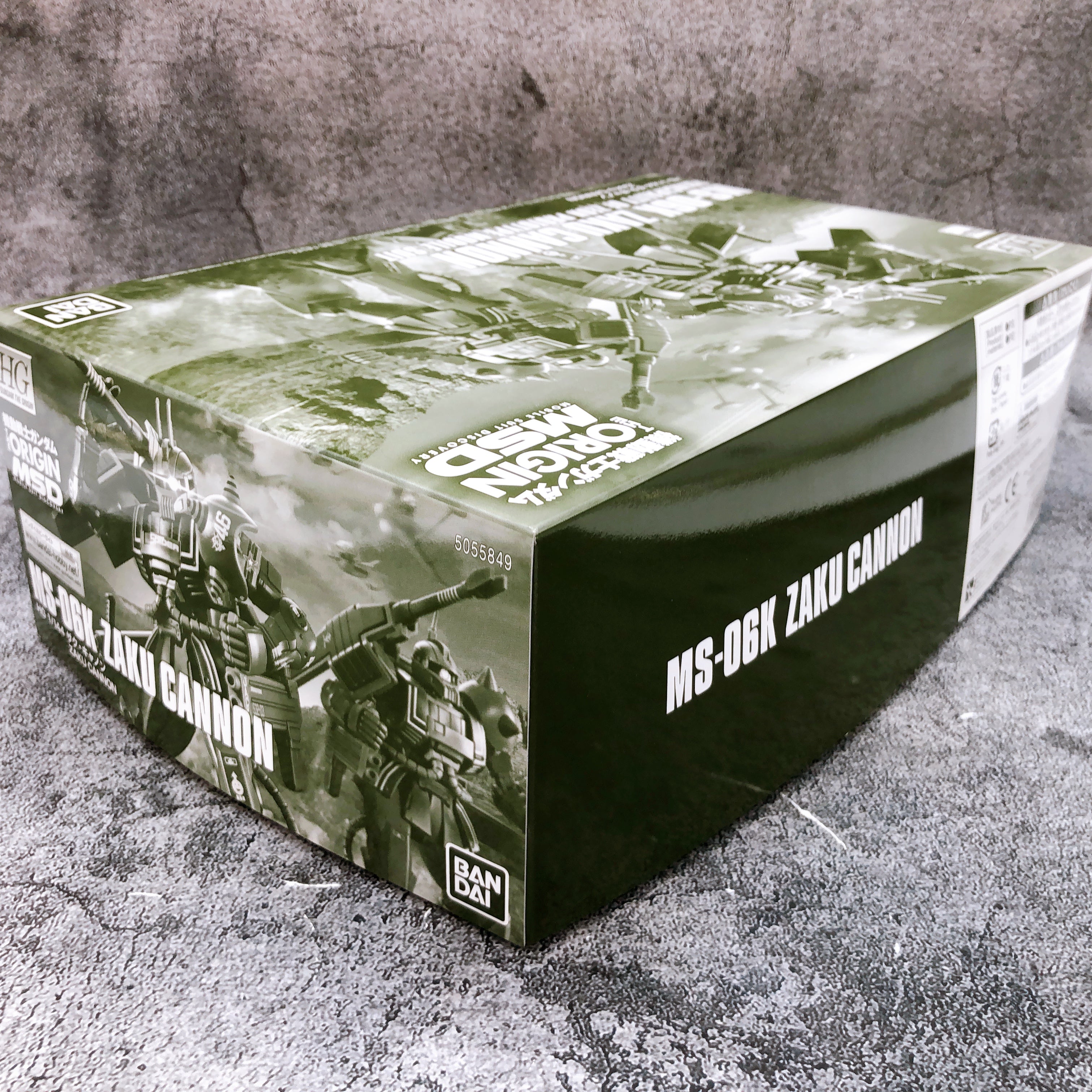 HG 1/144 MS-06K Zaku Cannon Gundam THE ORIGIN Model Kit Premium Bandai Japan NEW