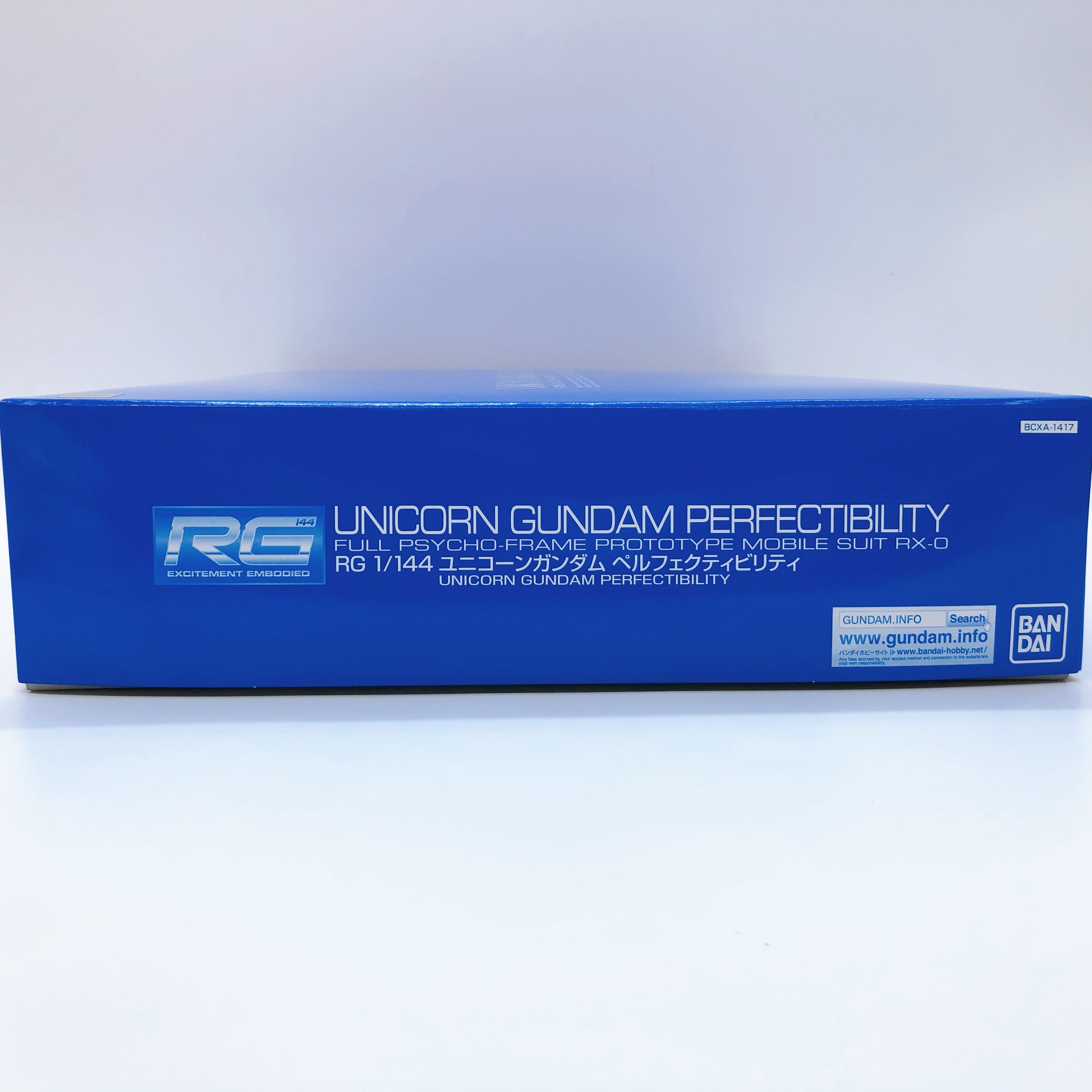 RG 1/144 Unicorn Gundam Perfectibility Full Psycho-Frame Prototype Kit Bandai