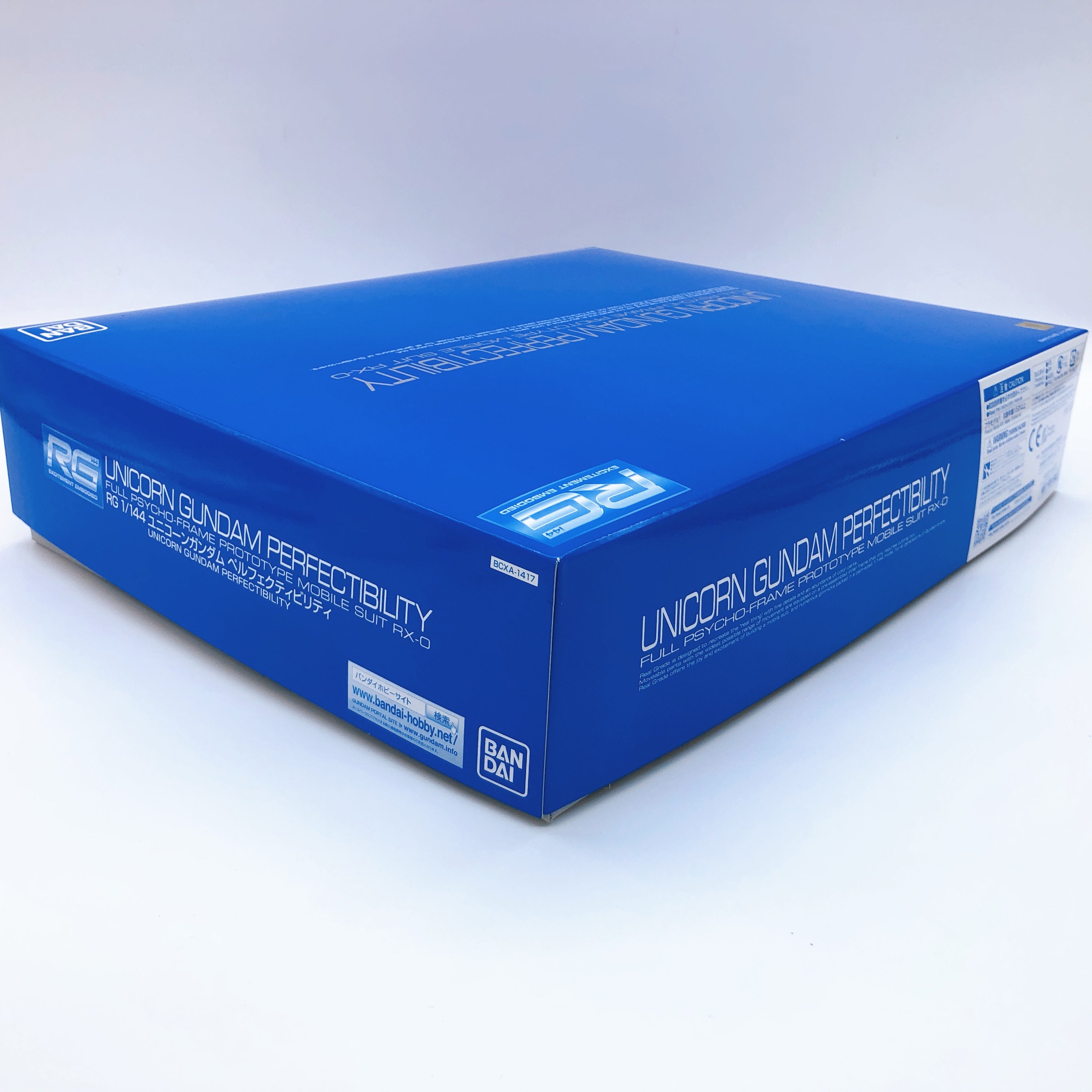 RG 1/144 Unicorn Gundam Perfectibility Full Psycho-Frame Prototype Kit Bandai