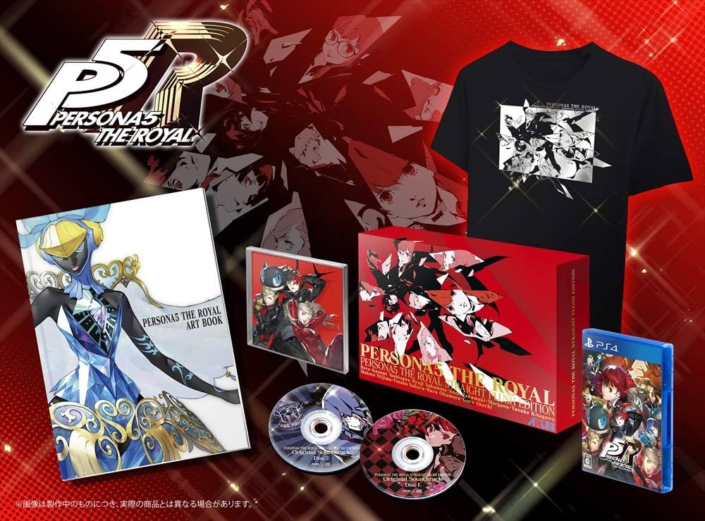 PS4 Persona 5 The Royal Straight Flash Edition Box ATLUS Japan Game Sealed NEW
