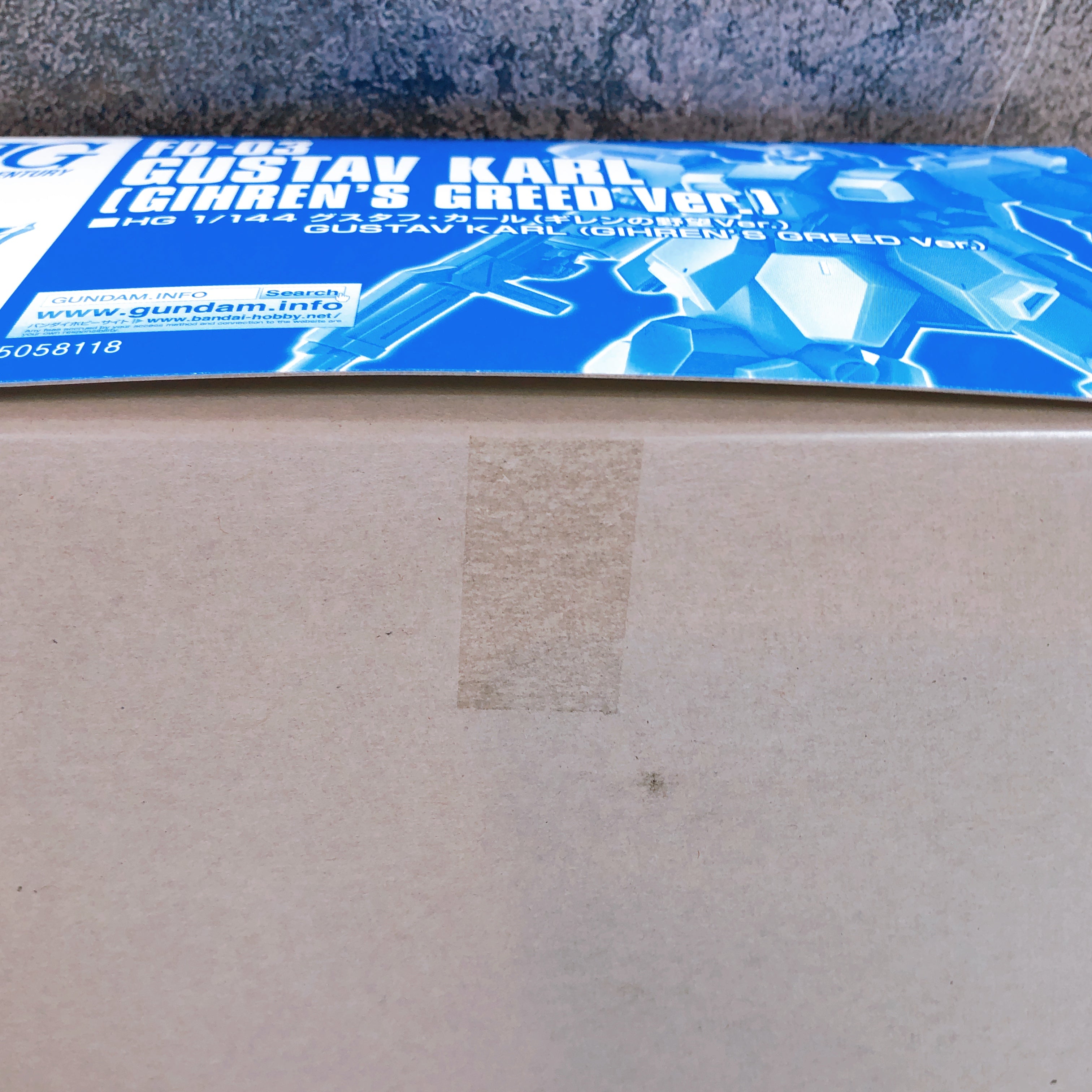 HG 1/144 Gustav Karl Gihren's Greed Ver. Model Kit 15+ Premium Bandai Japan NEW