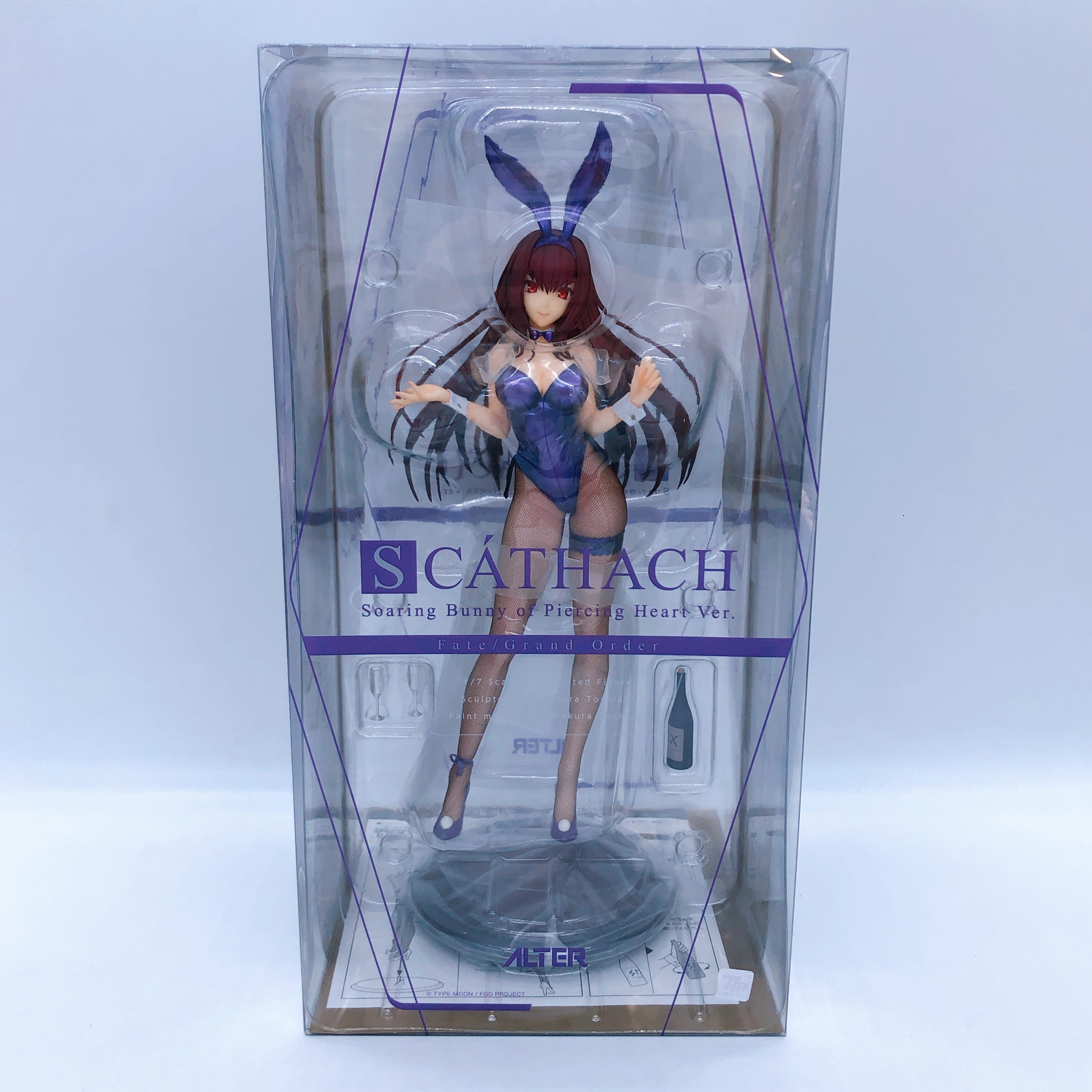 スカサハ　Soaring Bunny of Piercing Heart Ver Fate/Grand Order Scathach Soaring Bunny of Piercing Heart Ver. 1/7 Fig