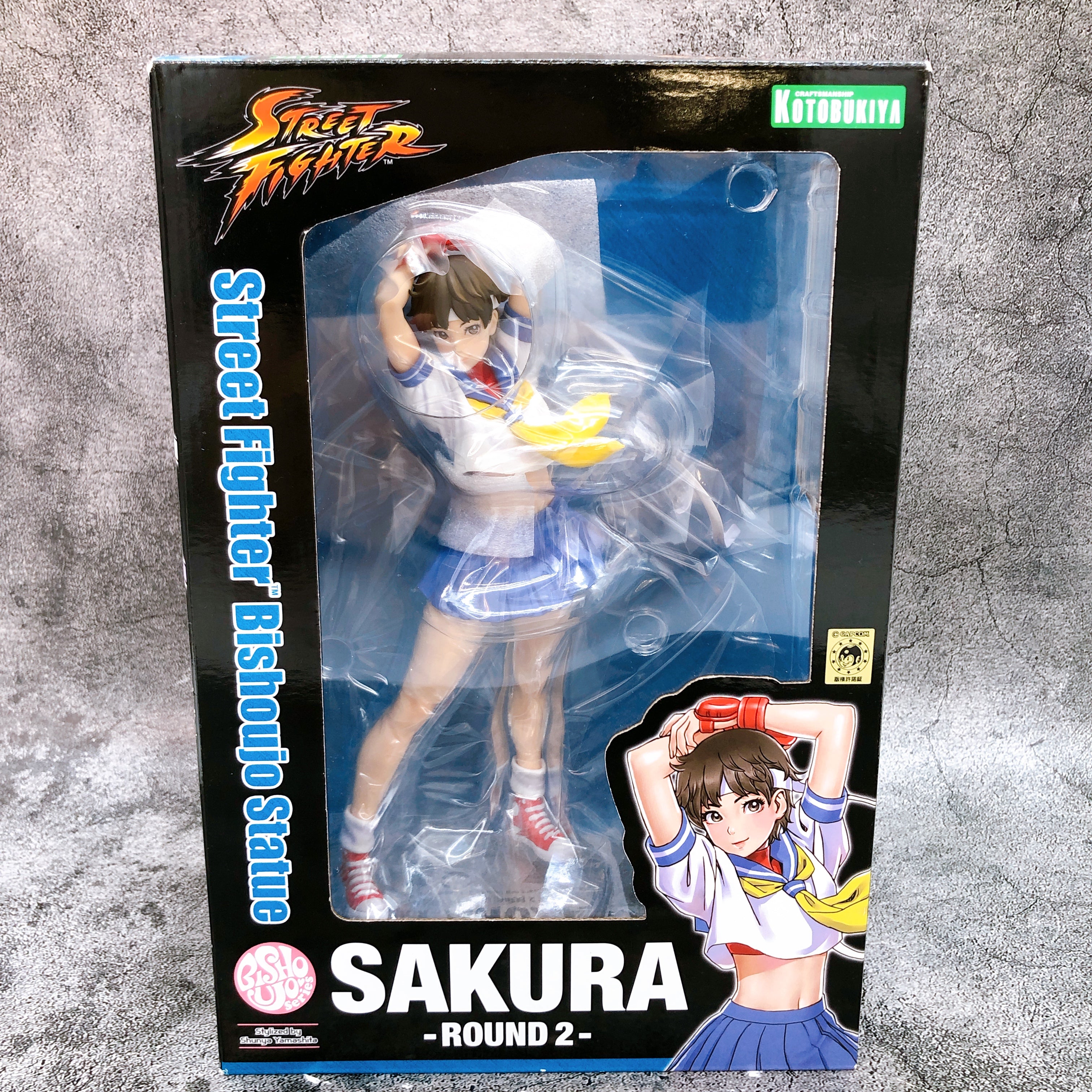 Street Fighter Bishojo Sakura Round 2 1/7 Scale PVC Figure KOTOBUKIYA NEW